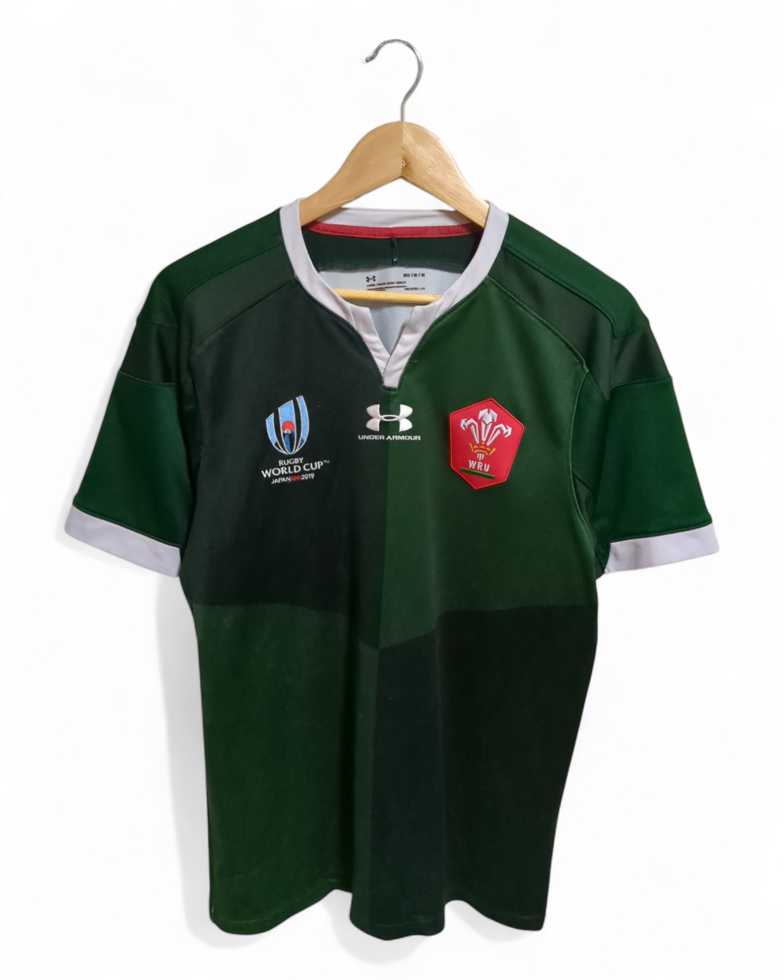 2019 Under Armour Wales Away World Cup Rugby Shirt - (M)