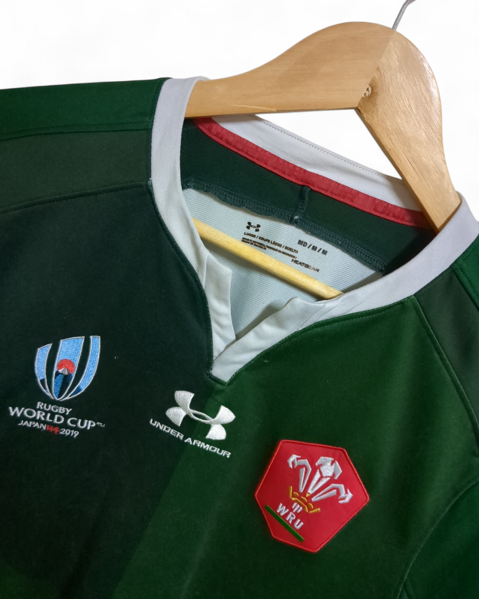 2019 Under Armour Wales Away World Cup Rugby Shirt - (M)