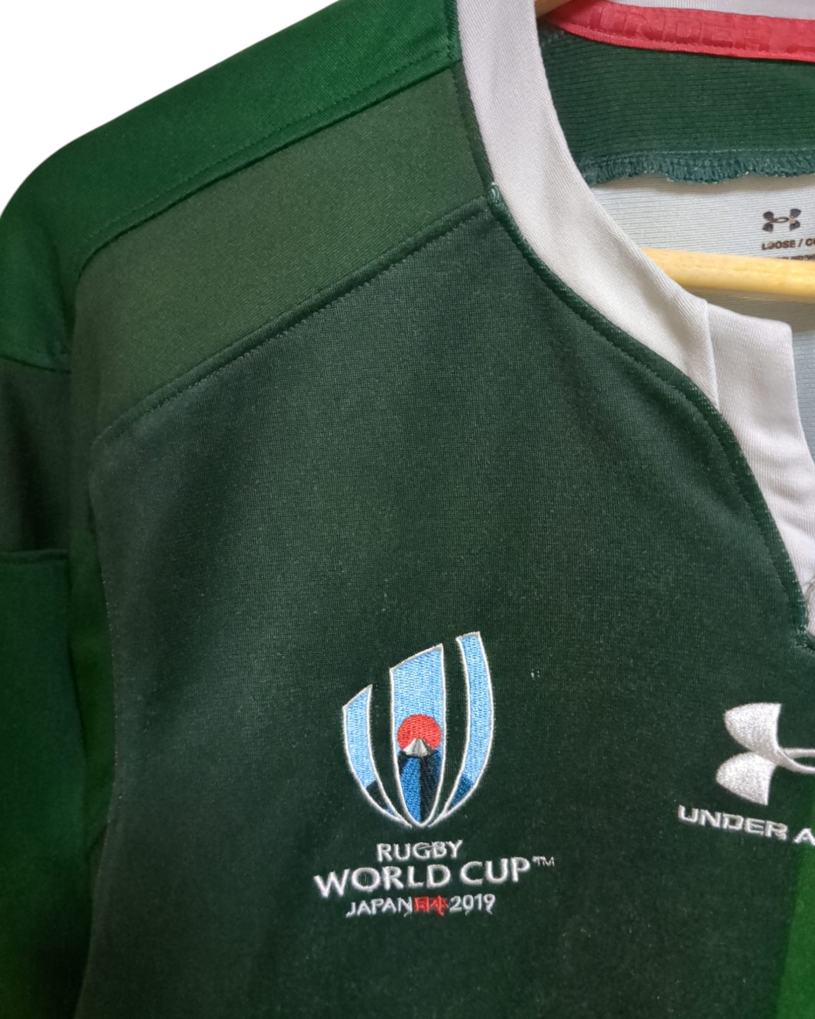 2019 Under Armour Wales Away World Cup Rugby Shirt - (M)