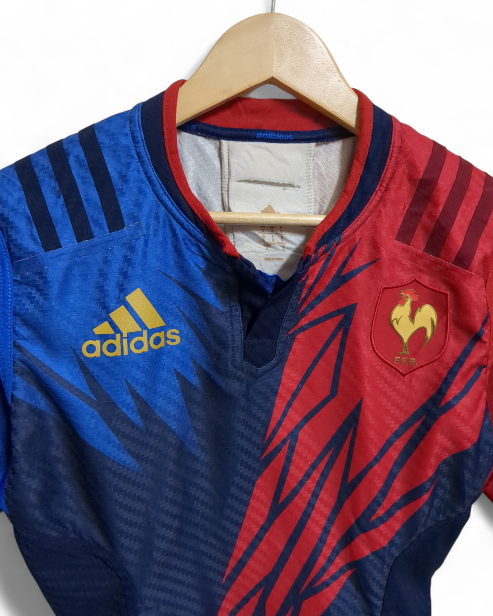 2014-15 Adidas France Rugby Sevens Home Shirt - (S)