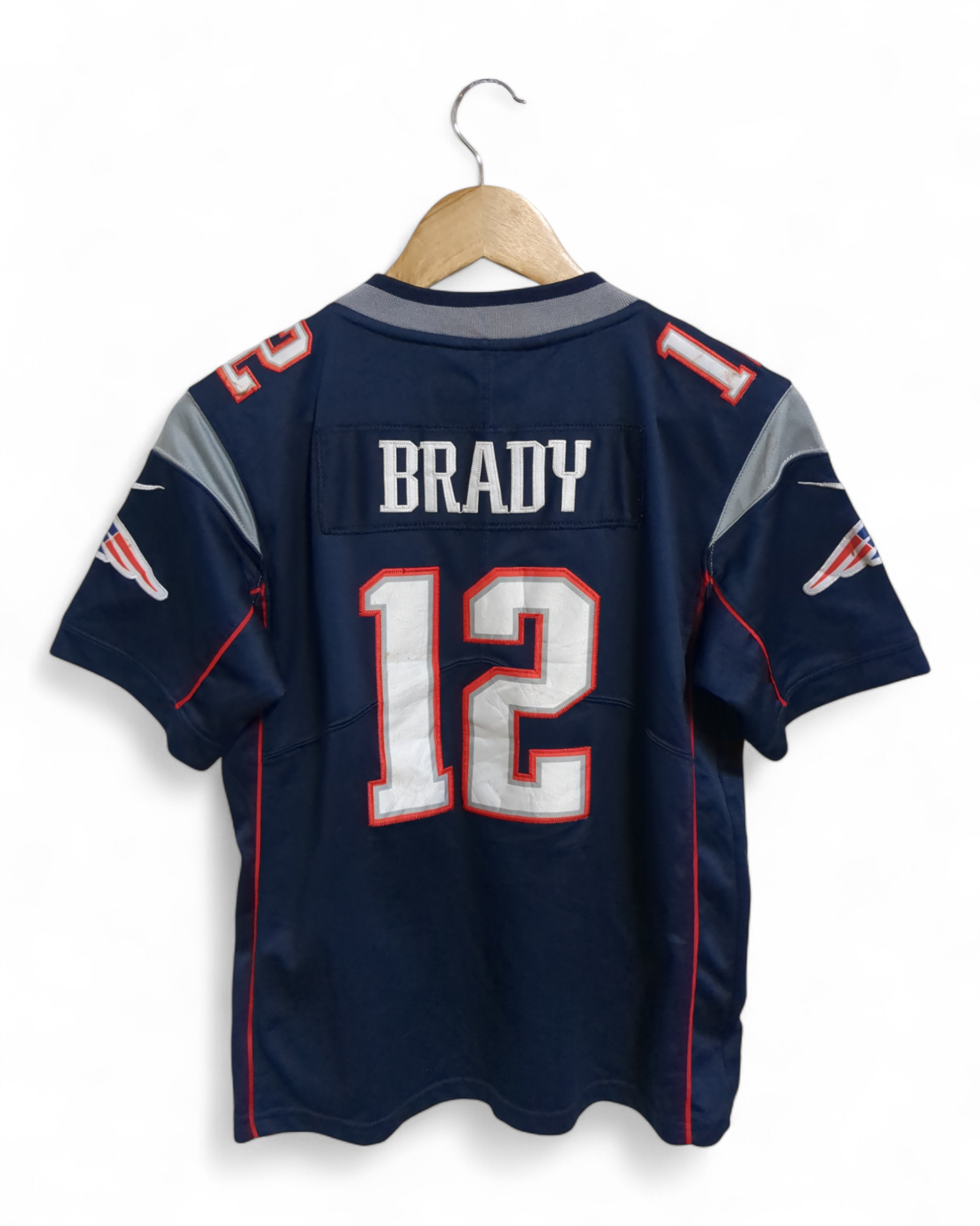 2015 Nike New England Patriots #12 Tom Brady Home Jersey - (S)