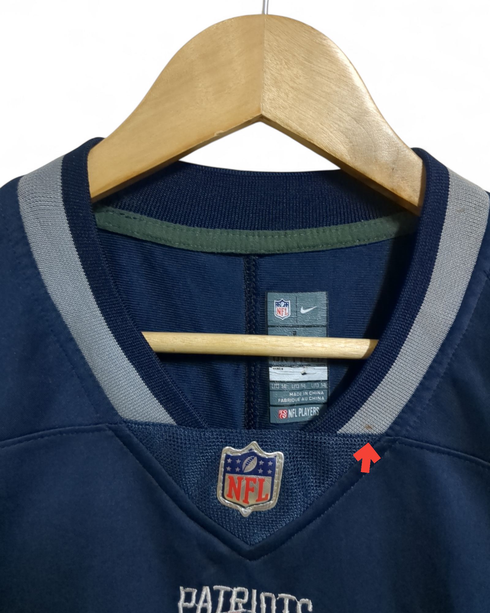 2015 Nike New England Patriots #12 Tom Brady Home Jersey - (S)