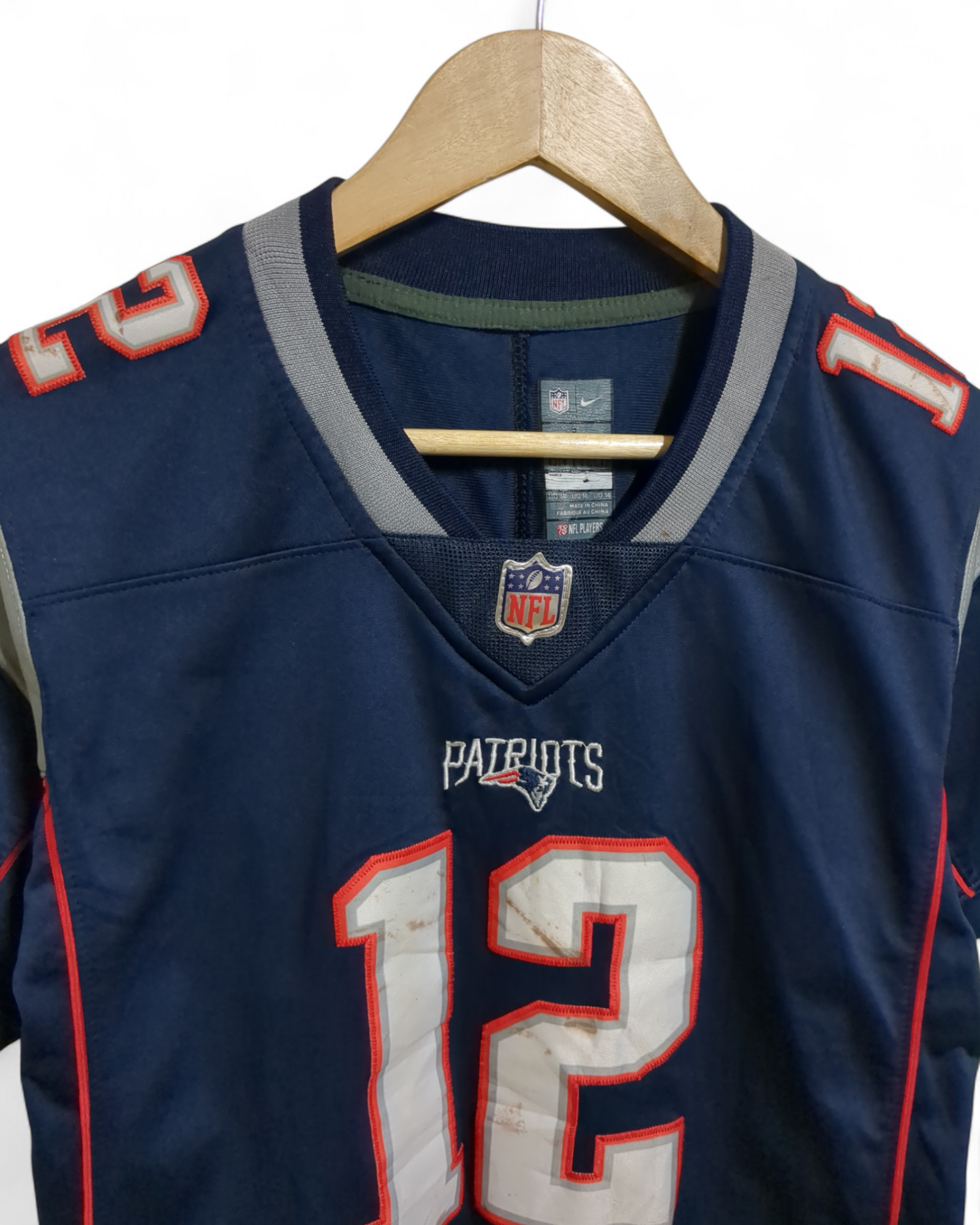 2015 Nike New England Patriots #12 Tom Brady Home Jersey - (S)