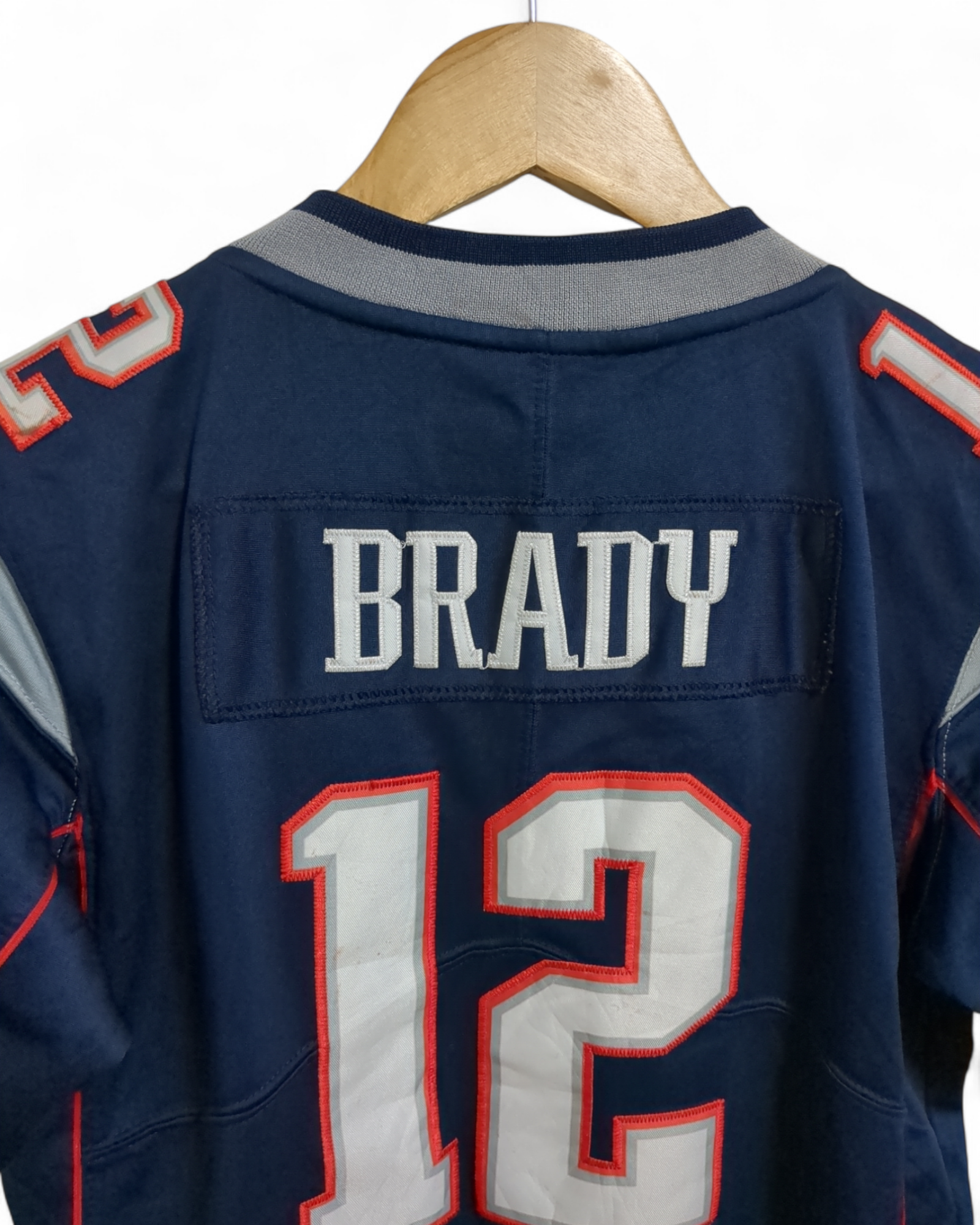2015 Nike New England Patriots #12 Tom Brady Home Jersey - (S)