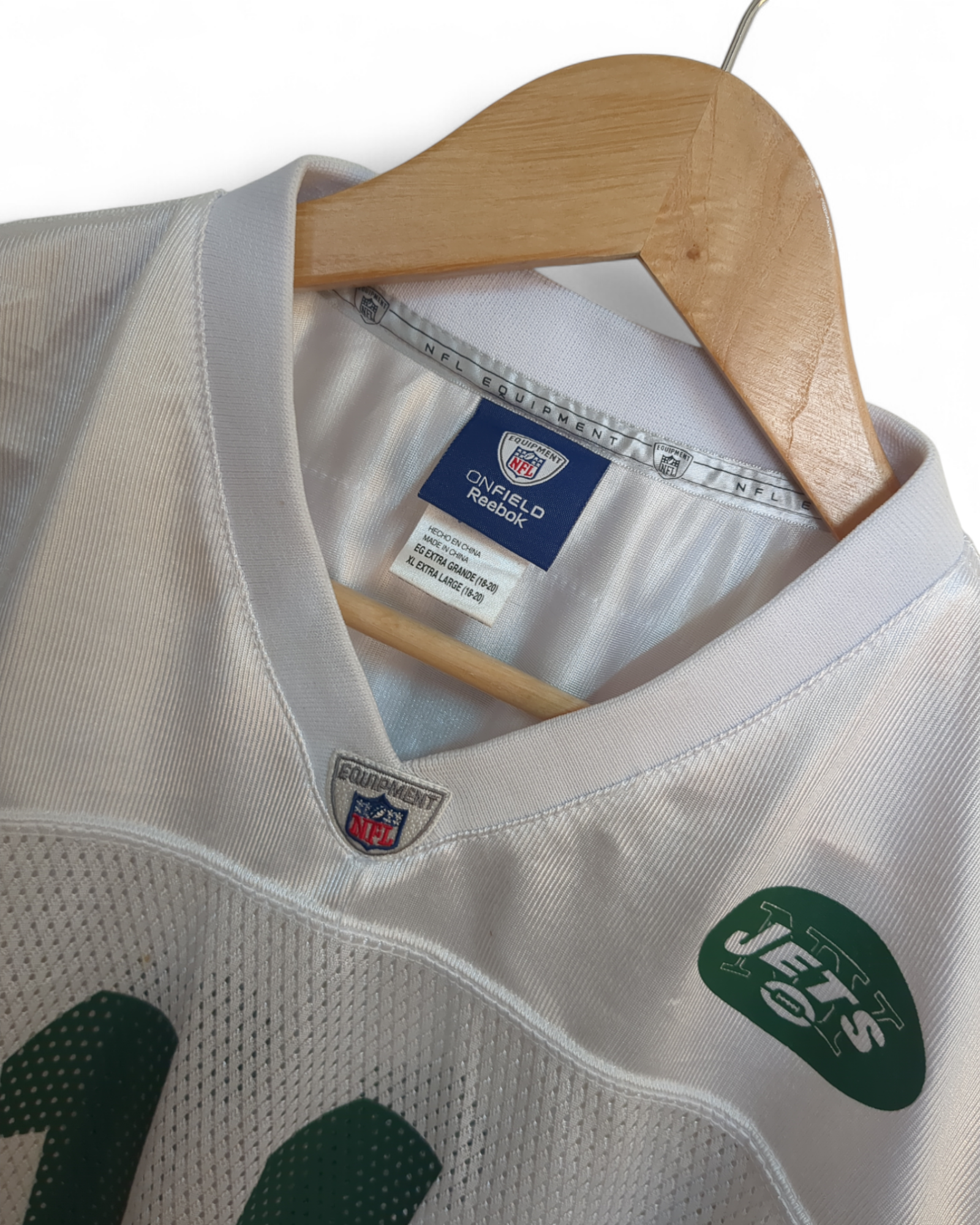 2008-11 Reebok New York Jets #11 Kellen Clemens Away Jersey - (M)