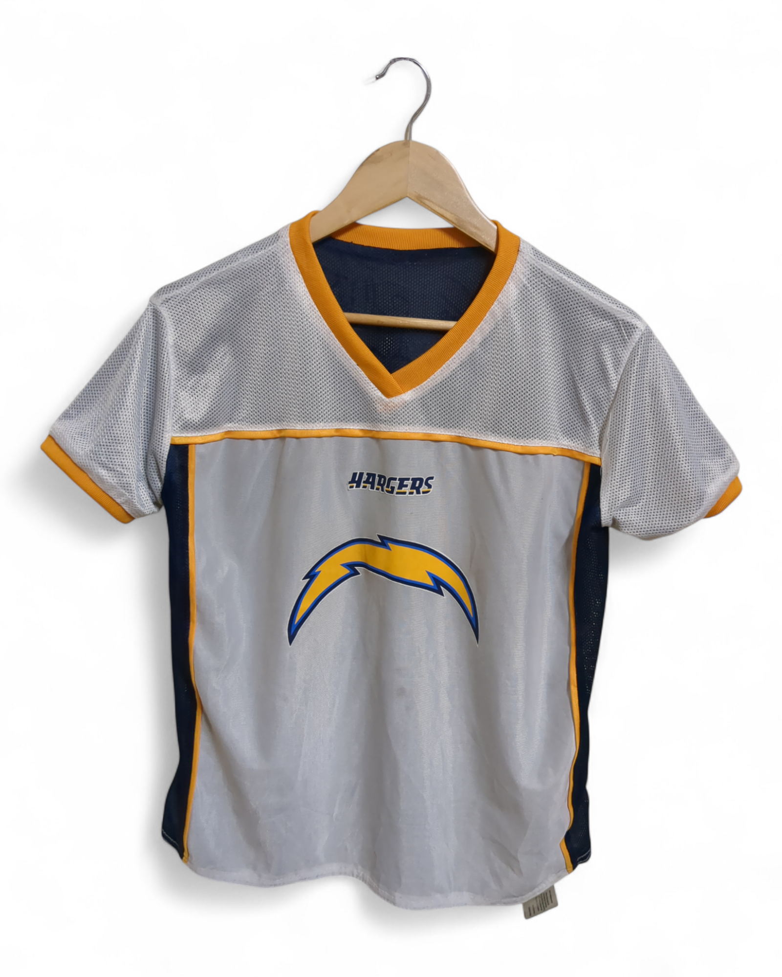 NFL Los Angeles Chargers Reversible Flag Signed Jersey - (M)