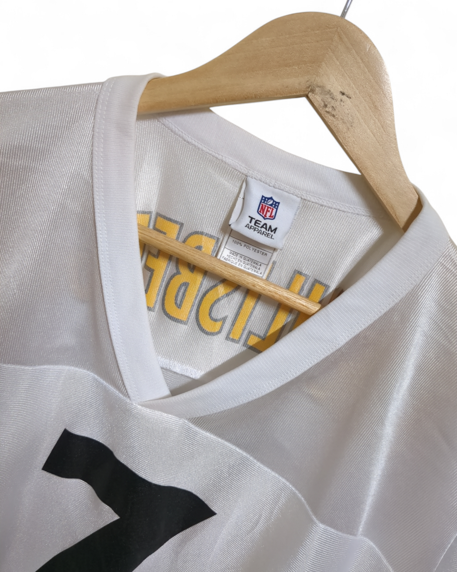 NFL Team Apparel 00s Pittsburgh Steelers #7 Roethkisberger Merchandise Jersey - (XL)