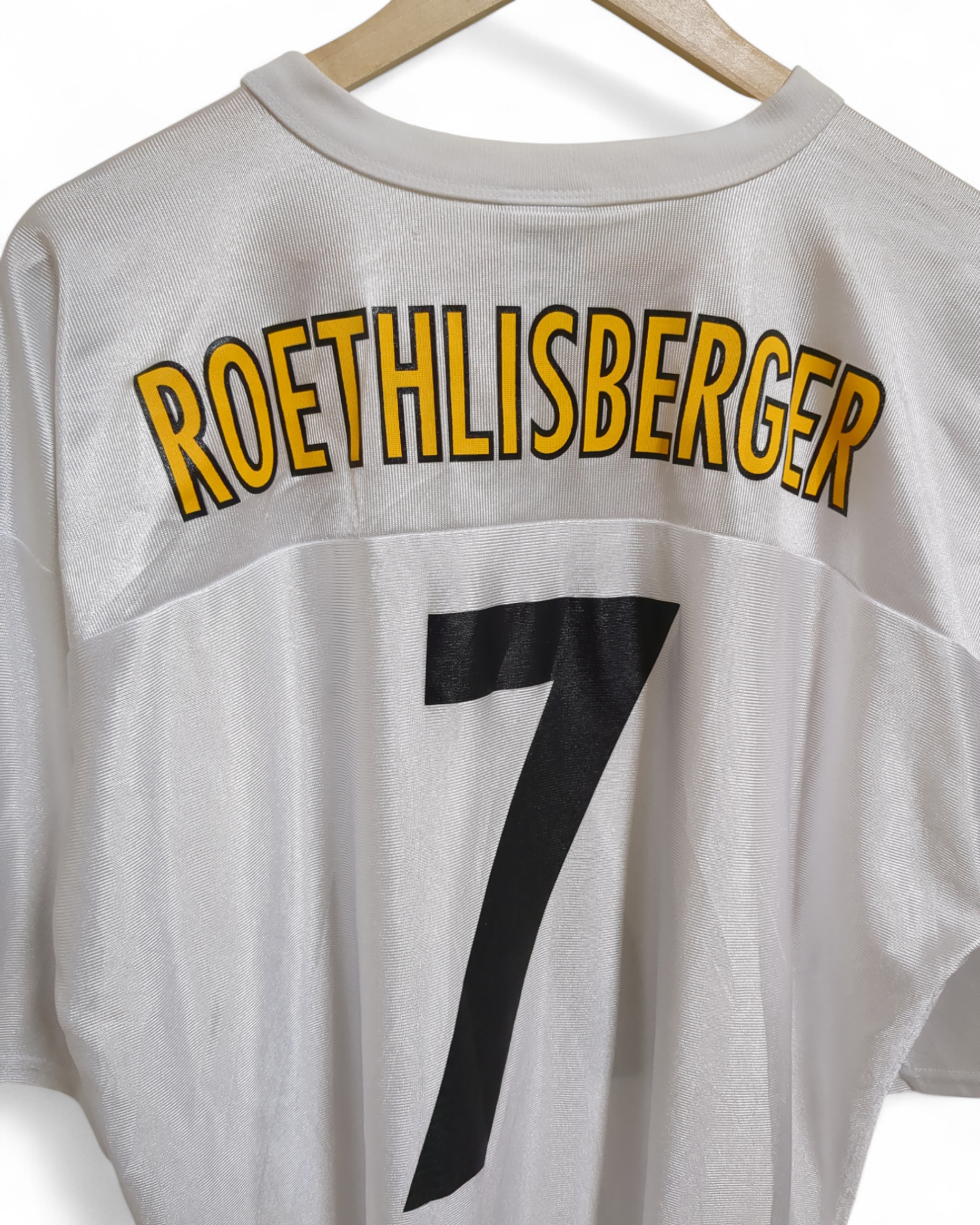 NFL Team Apparel 00s Pittsburgh Steelers #7 Roethkisberger Merchandise Jersey - (XL)