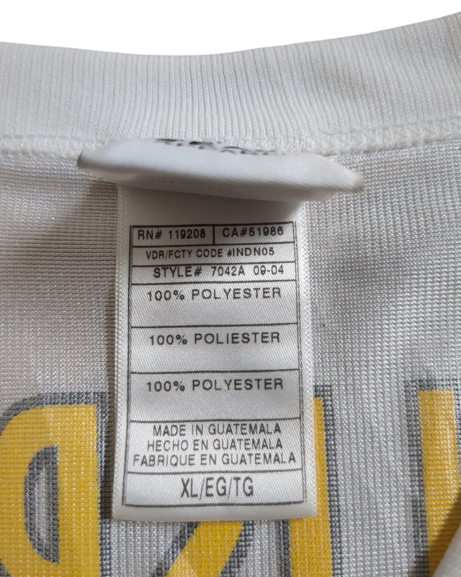 NFL Team Apparel 00s Pittsburgh Steelers #7 Roethkisberger Merchandise Jersey - (XL)