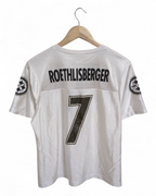 NFL Team Apparel 00s Pittsburgh Steelers #7 Roethkisberger Merchandise Jersey - (M)