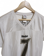 NFL Team Apparel 00s Pittsburgh Steelers #7 Roethkisberger Merchandise Jersey - (M)