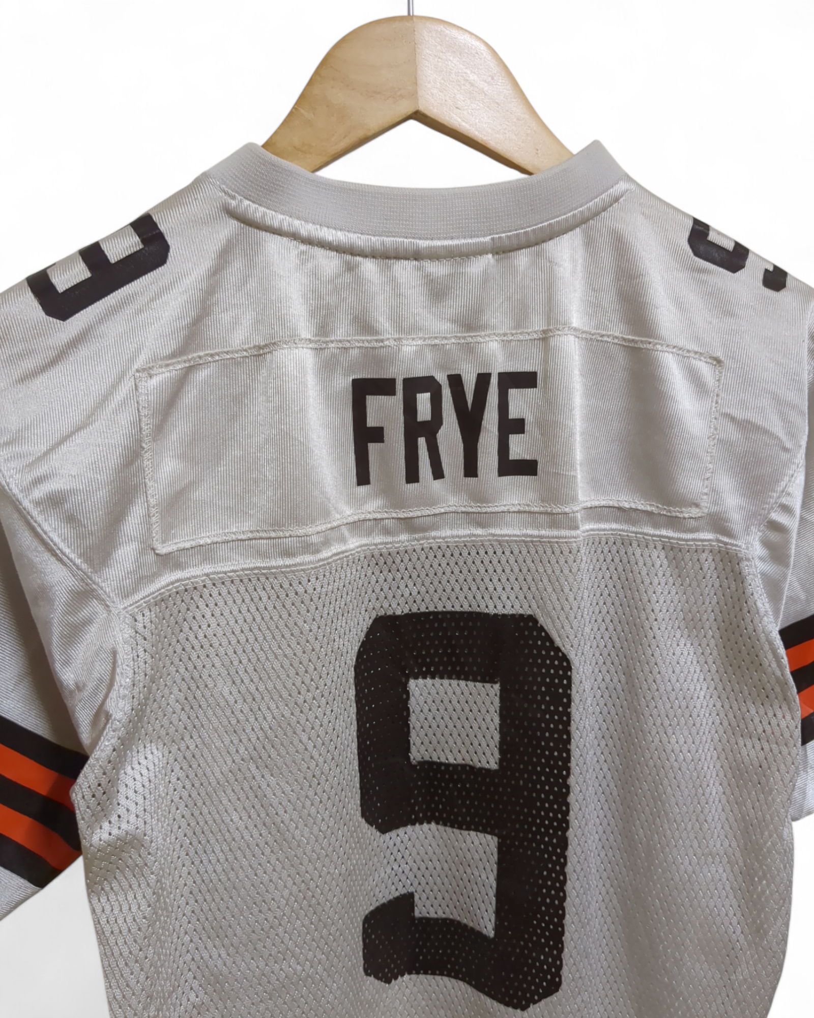 2005-06 Reebok Cleveland Browns #9 Charlie Frye Away Jersey - (S)