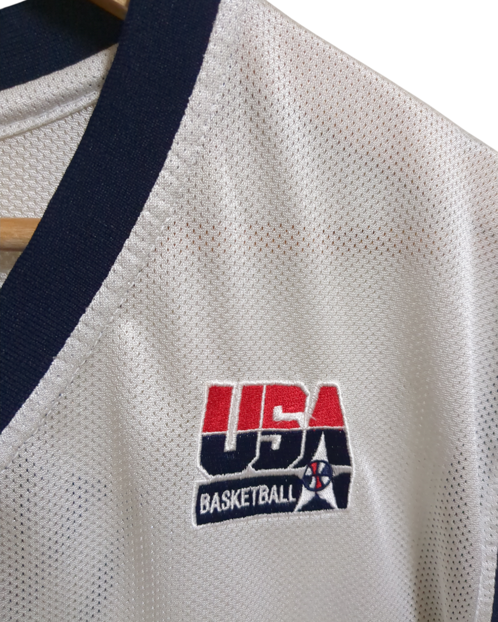 2004 Reebok USA #4 Iverson Home Jersey - (XL)