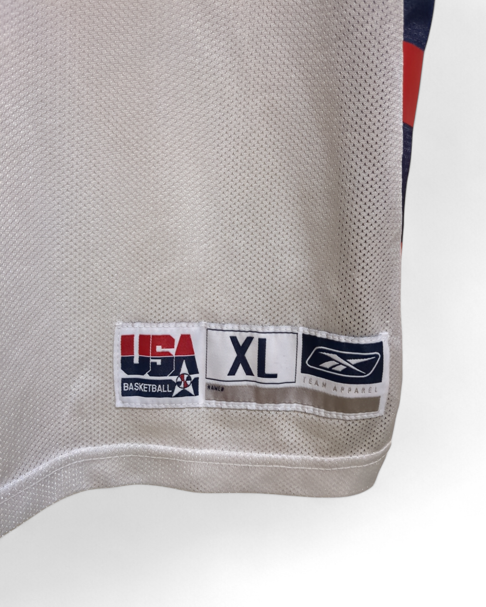 2004 Reebok USA #4 Iverson Home Jersey - (XL)