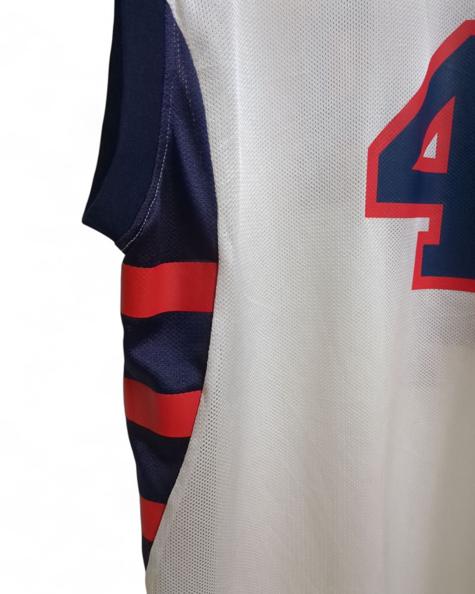 2004 Reebok USA #4 Iverson Home Jersey - (XL)
