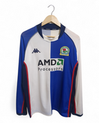 2002-03 Kappa Blackburn Rovers Home Shirt - (L)