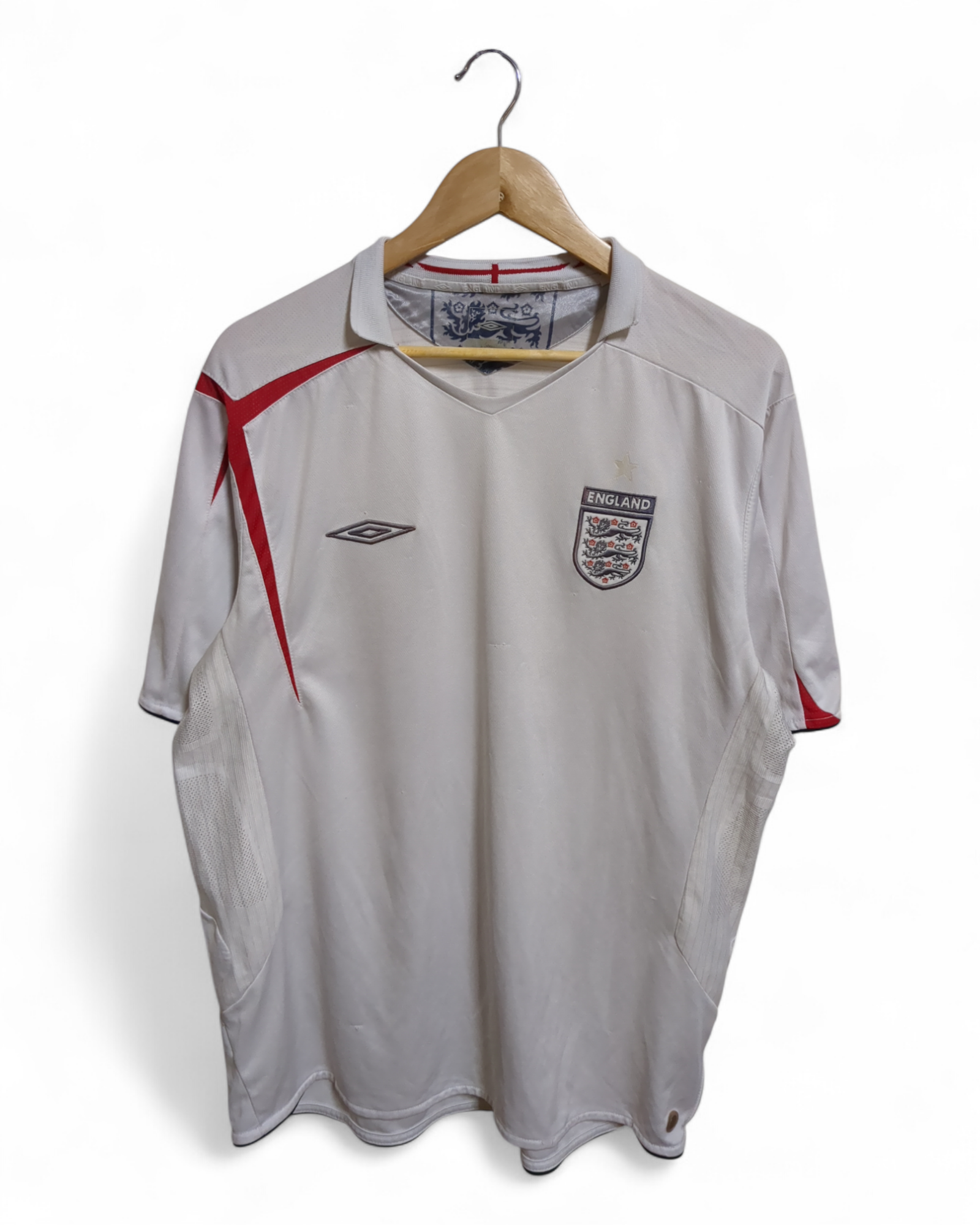2005-07 Umbro England Home Shirt - (L)