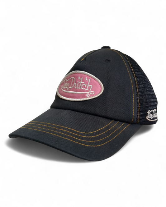 Von Dutch Oval Patch Trucker Cap