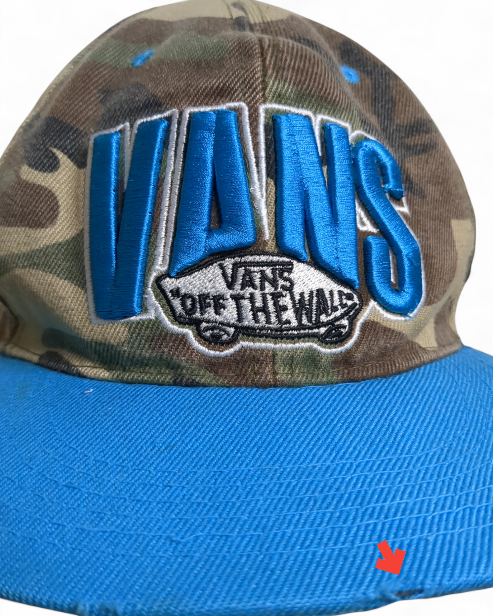Vans Camo Snapback Hat