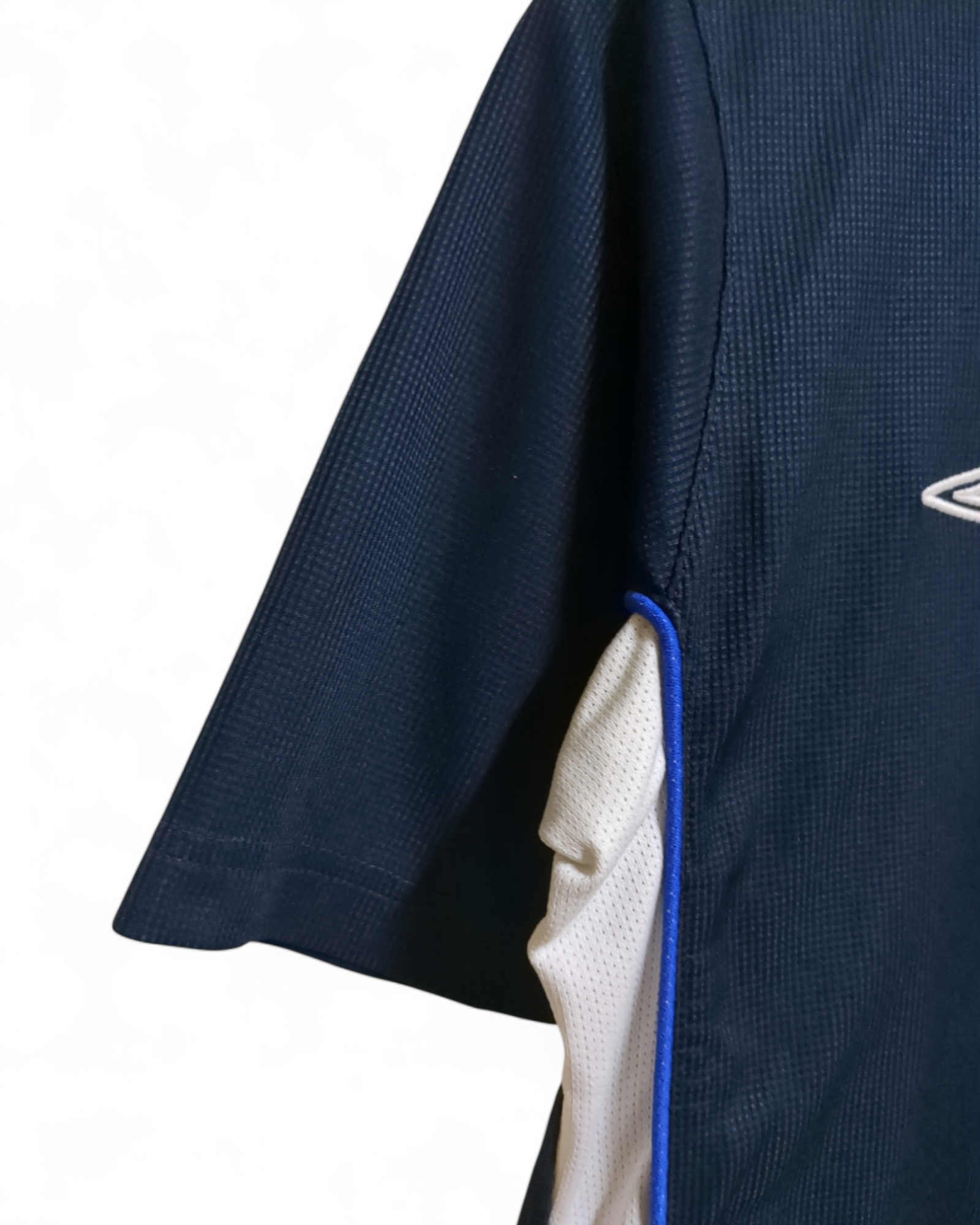 2005-06 Umbro Chelsea 1/4 Zip Polo Shirt - (M)
