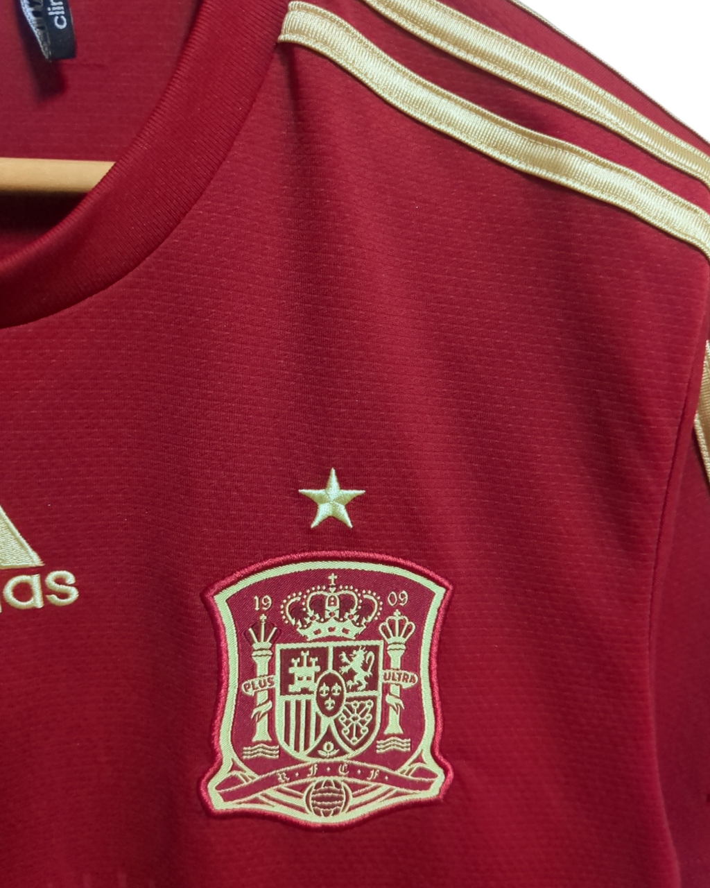 2013-15 Adidas Spain Campeones Training Shirt - (M)