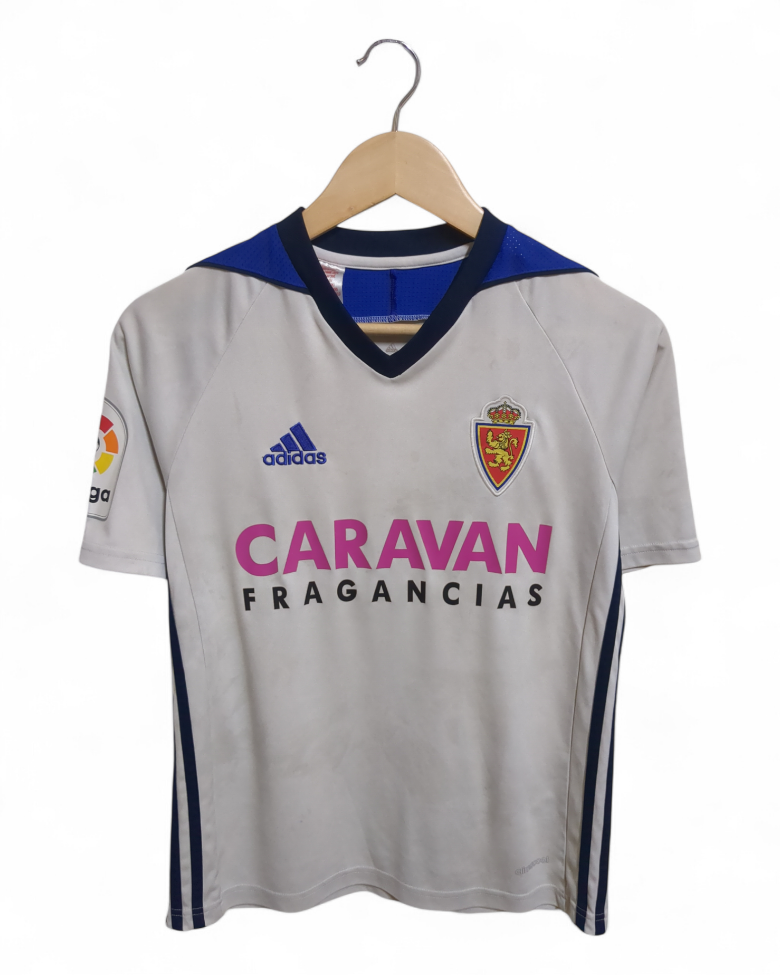 2017-18 Adidas Real Zaragoza Home Shirt - (S)