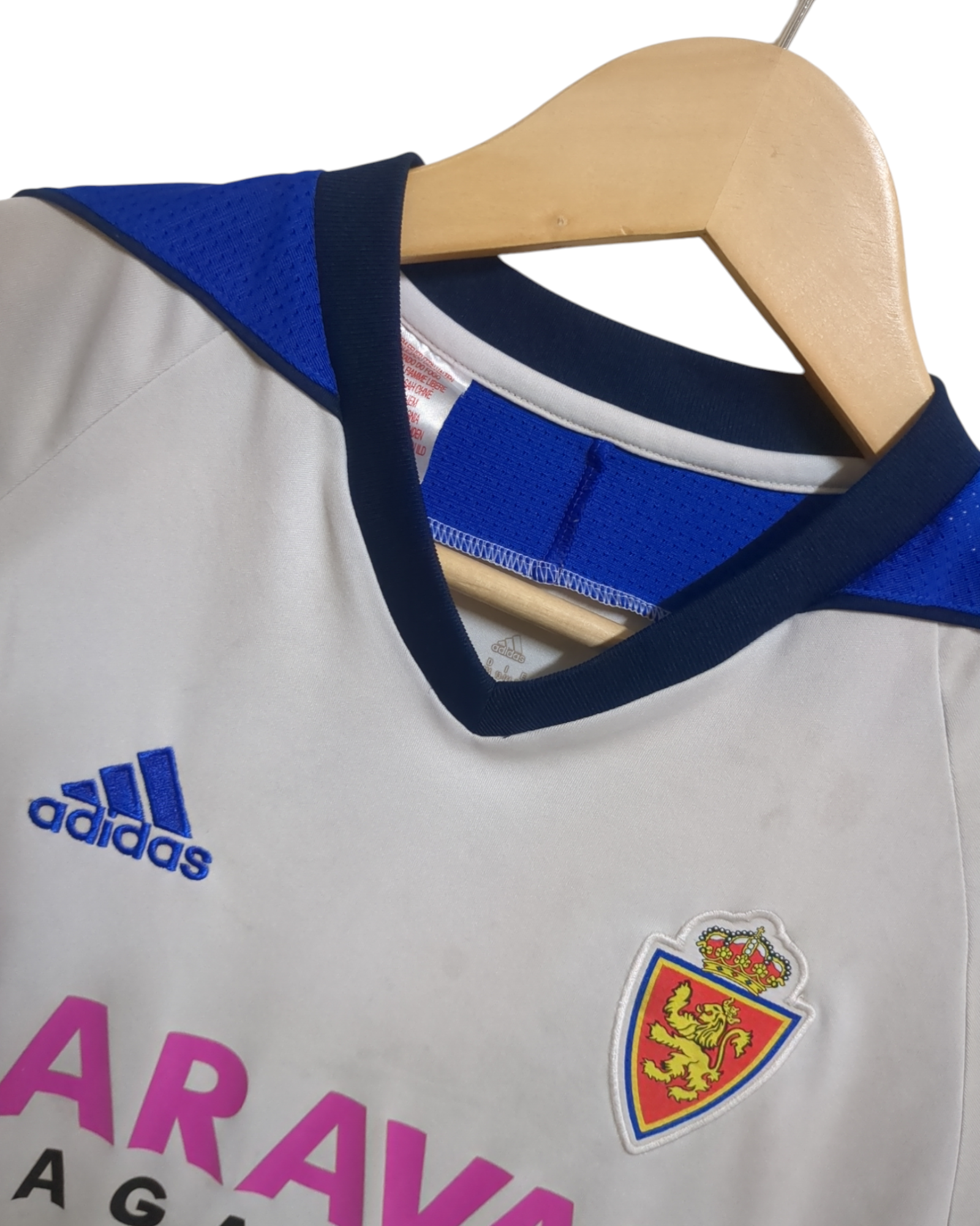 2017-18 Adidas Real Zaragoza Home Shirt - (S)