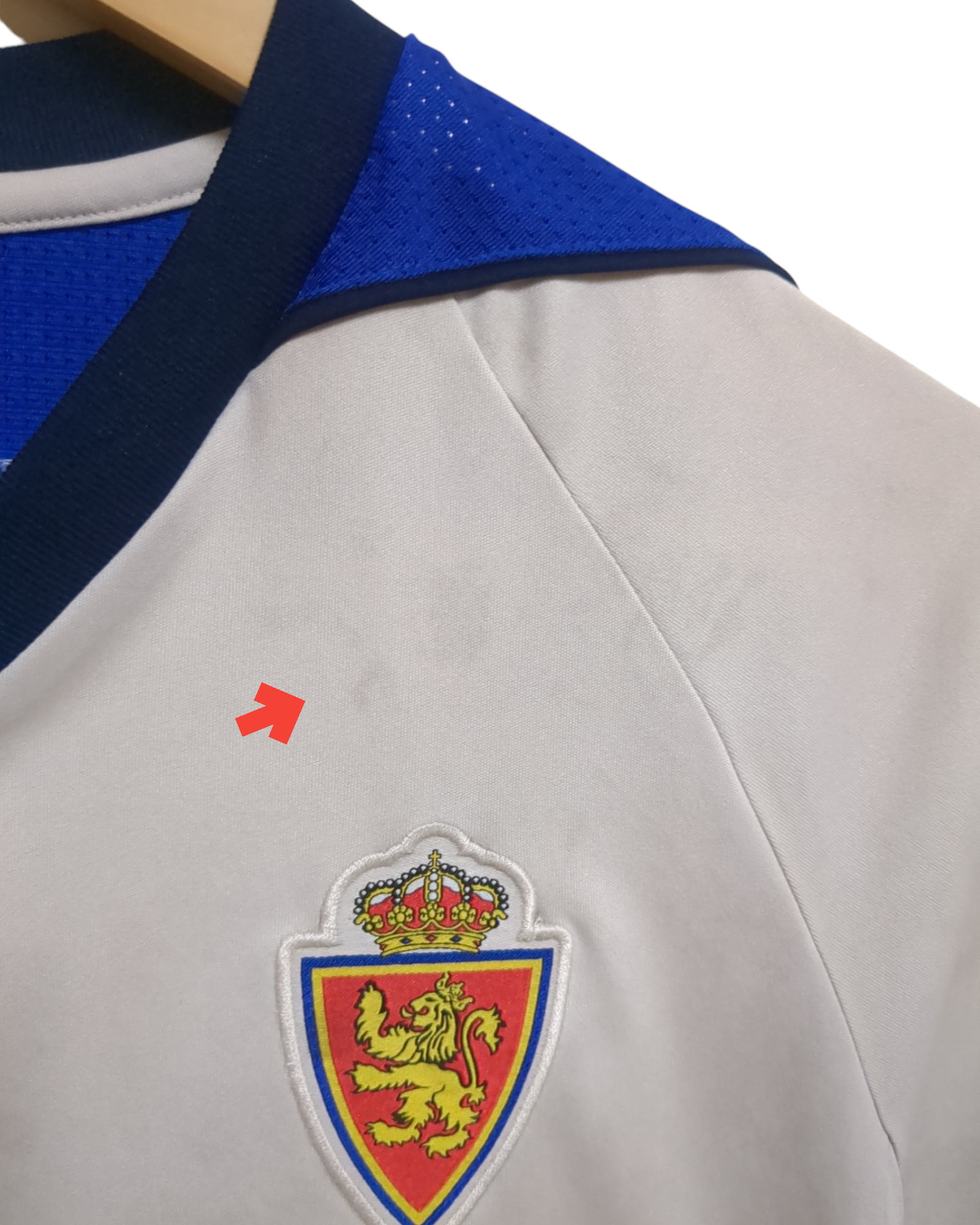 2017-18 Adidas Real Zaragoza Home Shirt - (S)