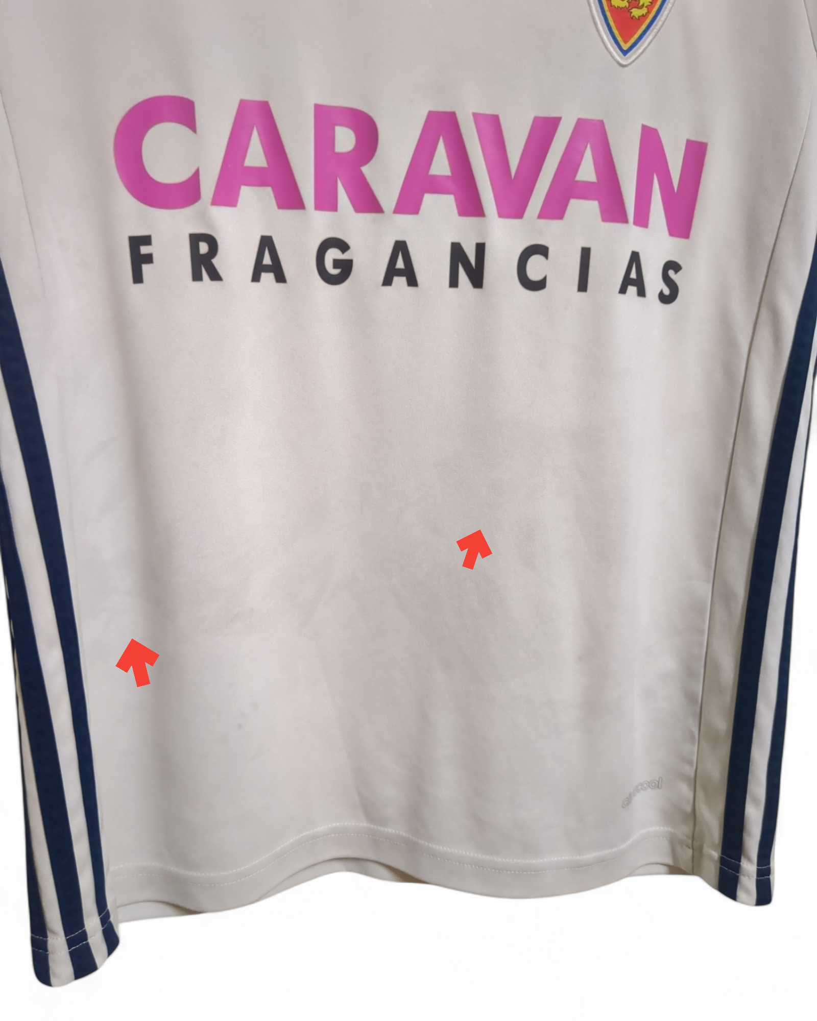 2017-18 Adidas Real Zaragoza Home Shirt - (S)