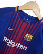 2017-18 Nike Barcelona Home Shirt - (S)