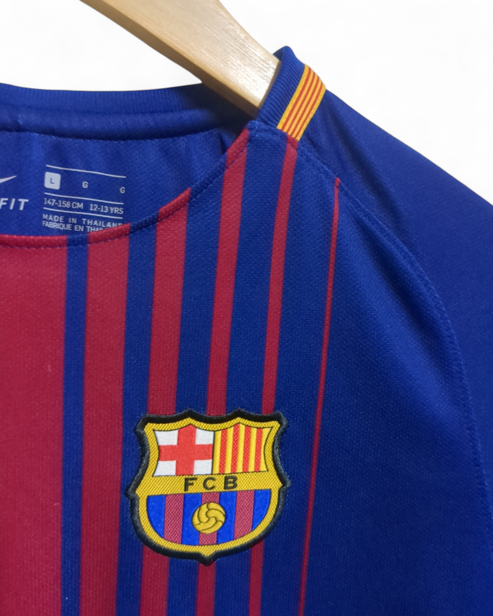 2017-18 Nike Barcelona Home Shirt - (S)