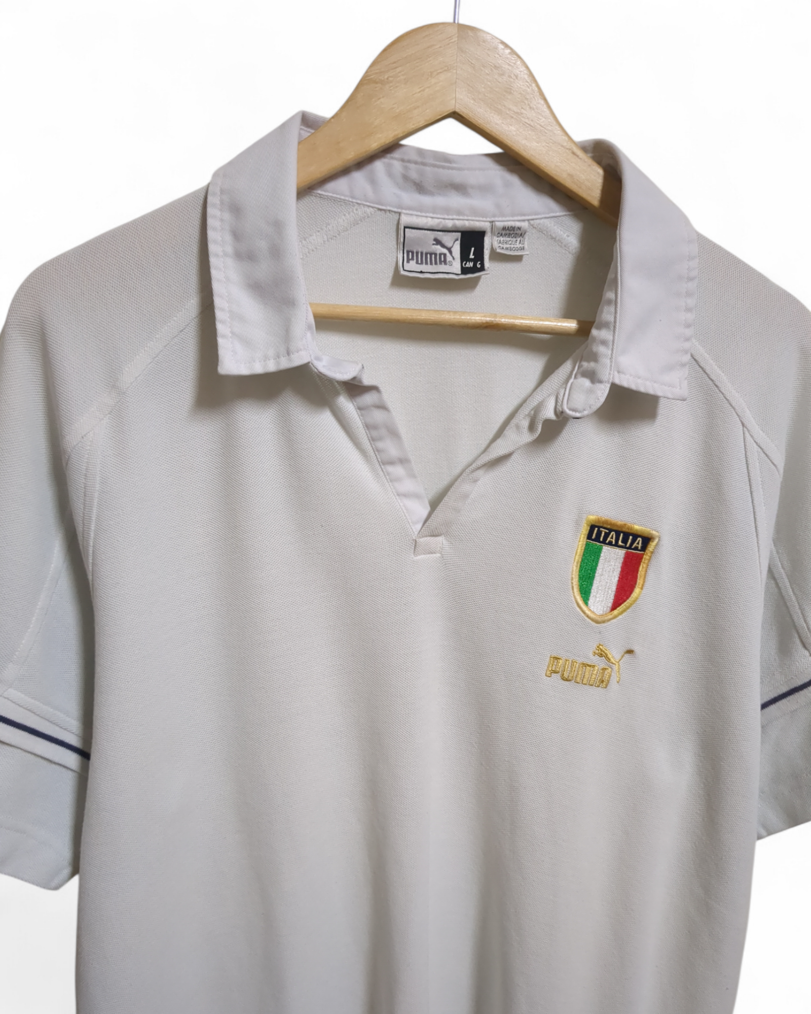2004-05 Puma Italy Polo Shirt - (L)