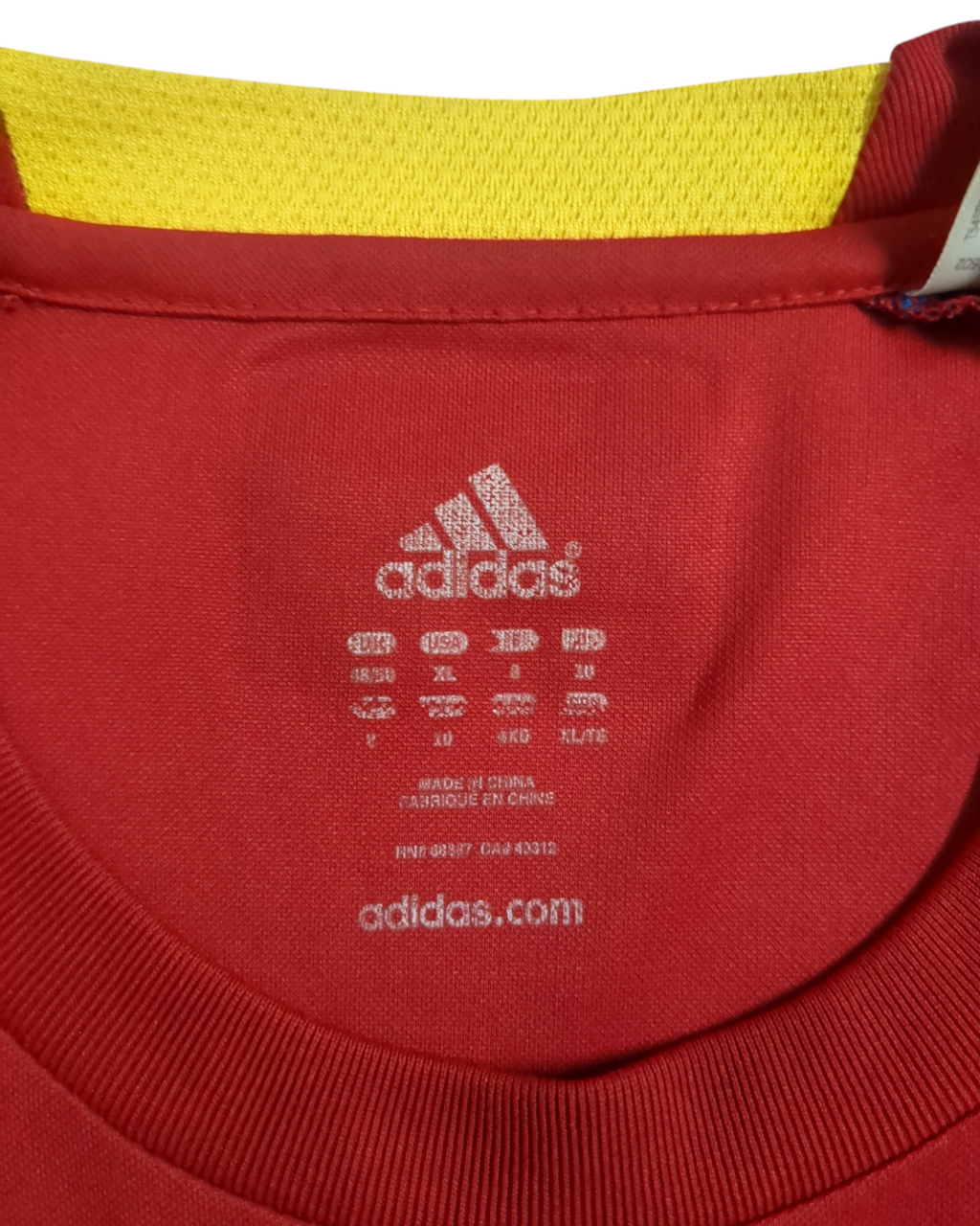 2012-13 Adidas Spain Formotion Training Shirt - (XL)