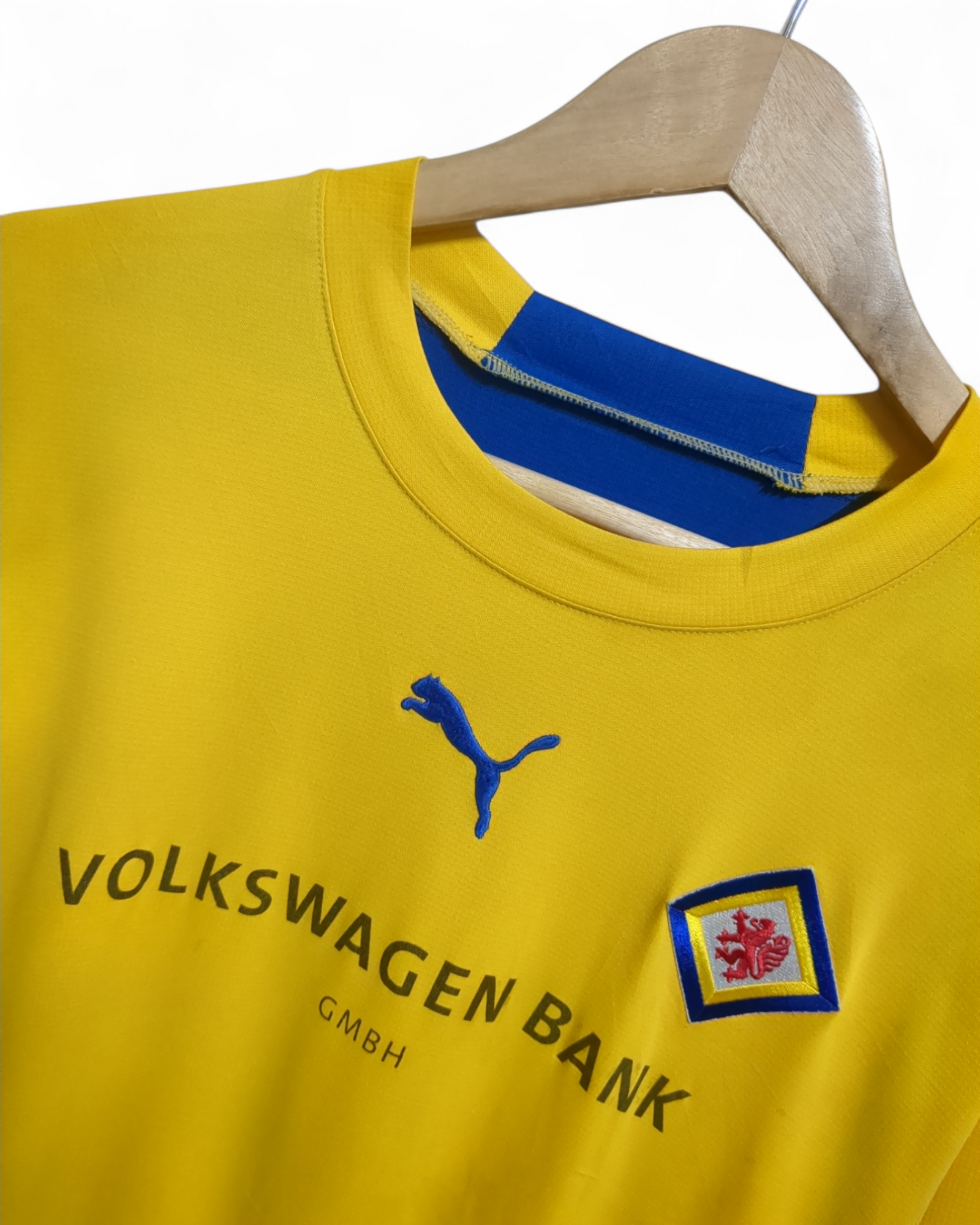 2007-08 Puma Eintracht Braunschweig Home L/S Shirt #25 - (XL)