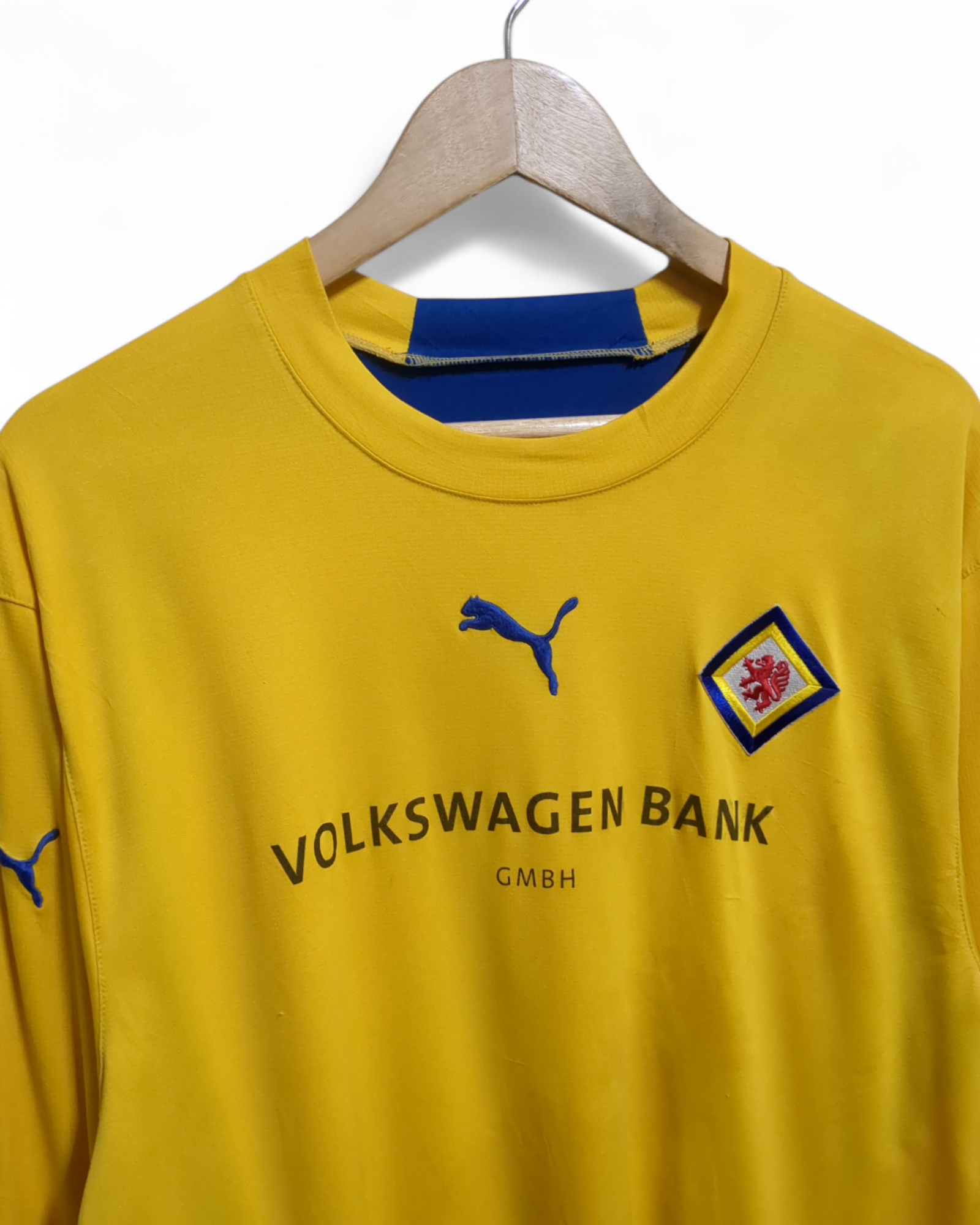 2007-08 Puma Eintracht Braunschweig Home L/S Shirt #25 - (XL)