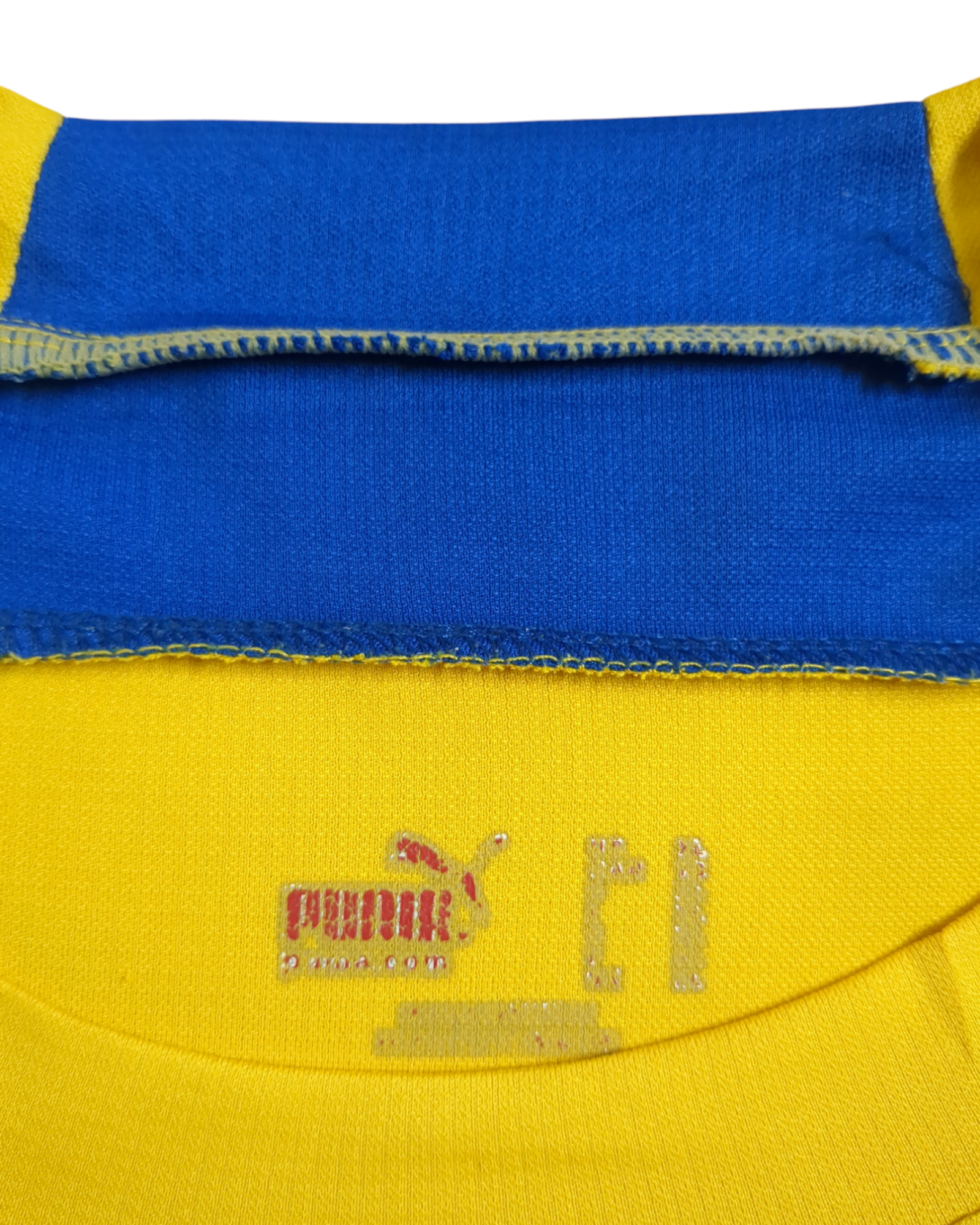 2007-08 Puma Eintracht Braunschweig Home L/S Shirt #25 - (XL)