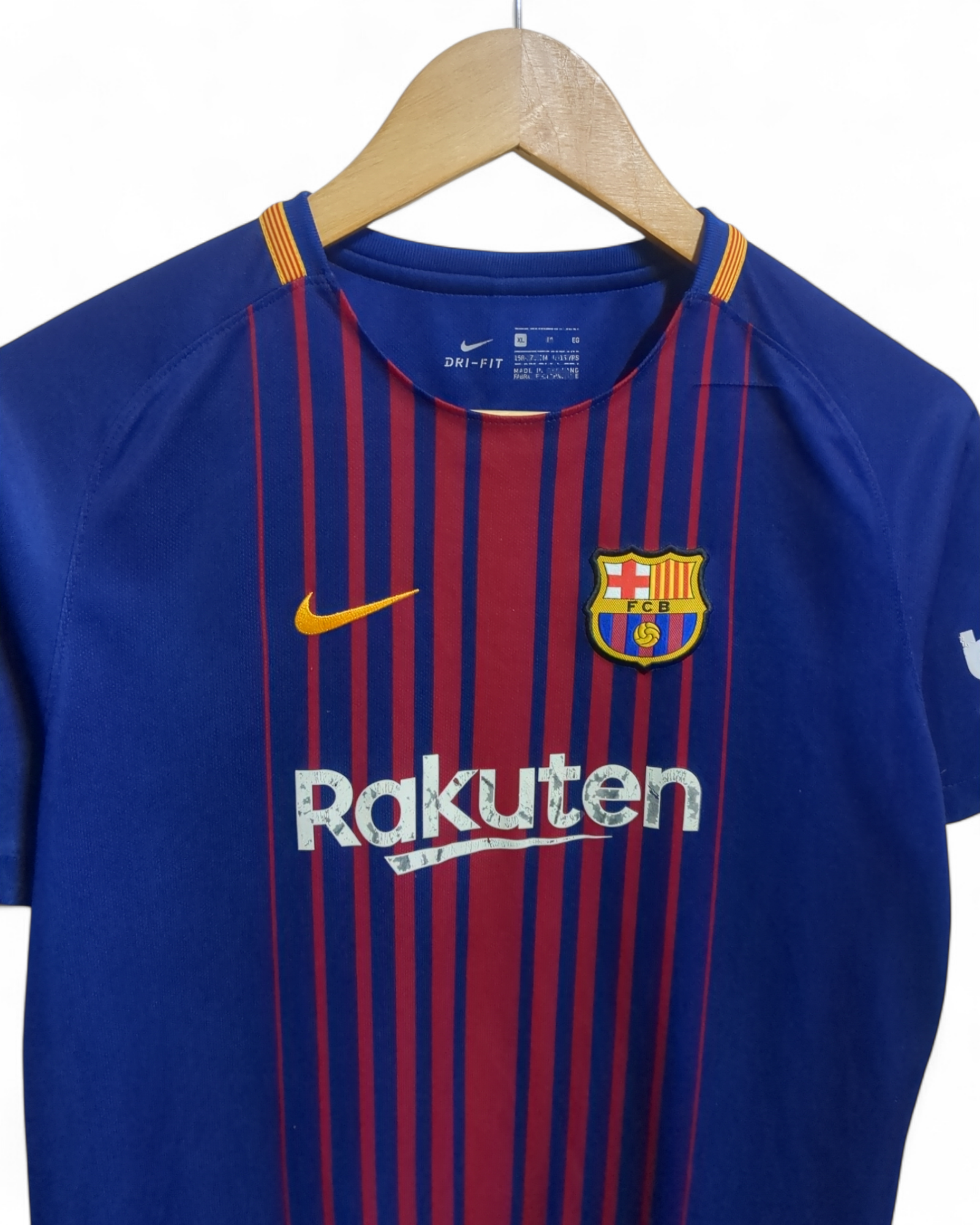 2017-18 Nike Barcelona Home Shirt - (S)