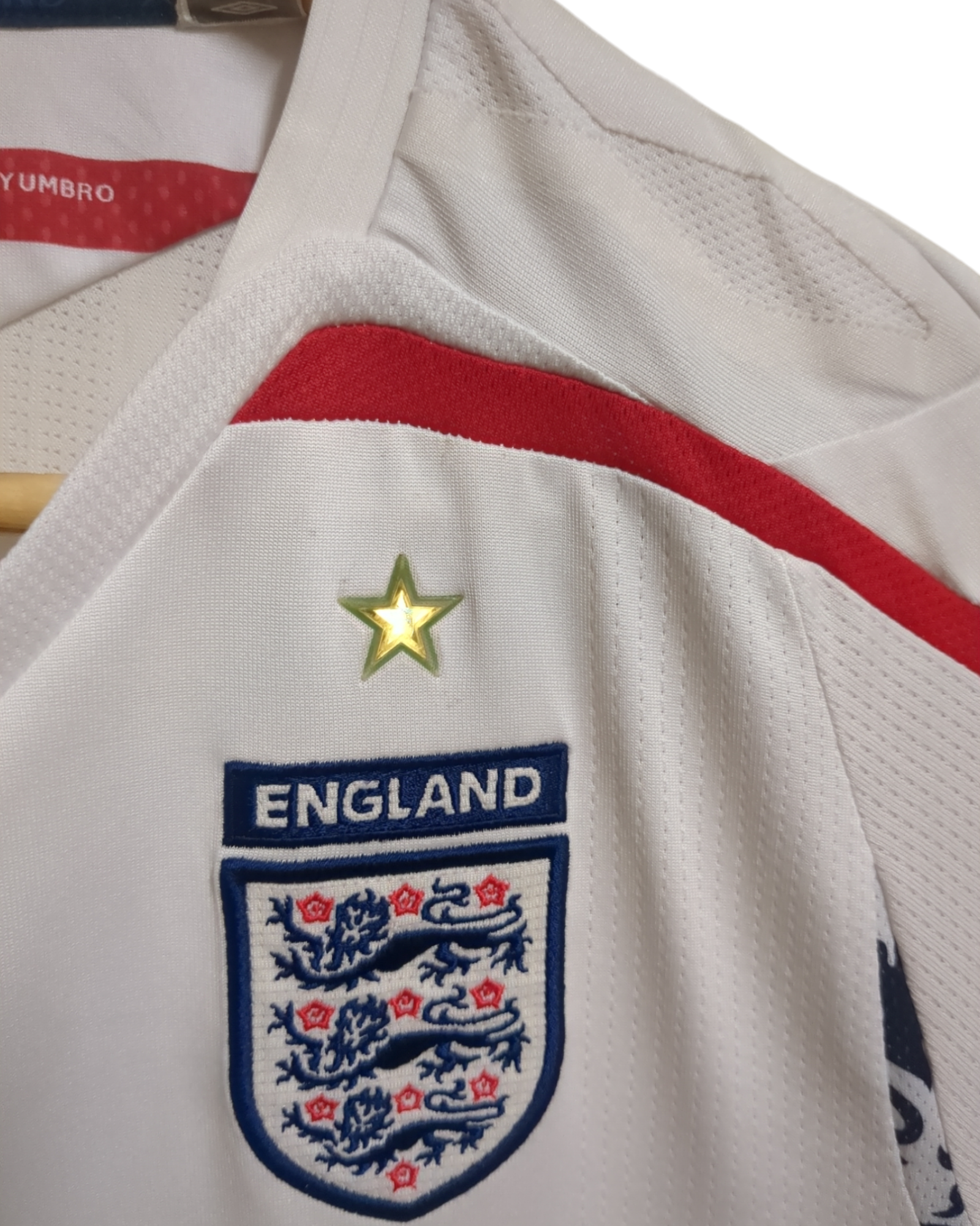 2007-09 Umbro England Home Shirt - (S)