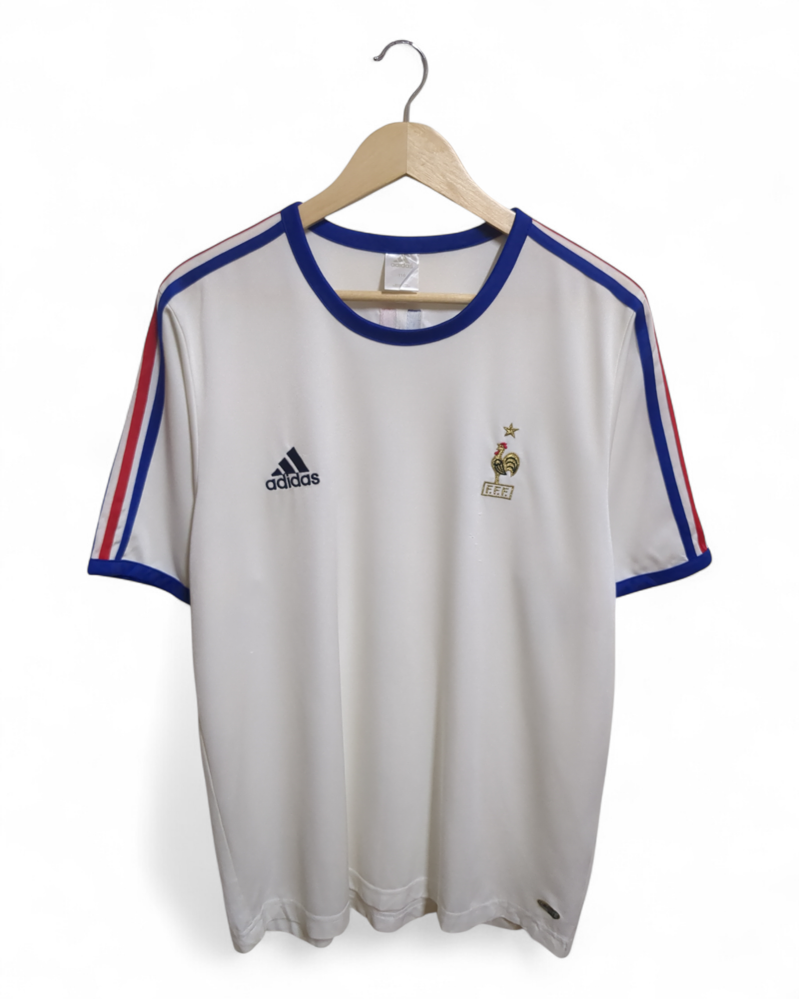2003-04 Adidas France Training Shirt - (L)