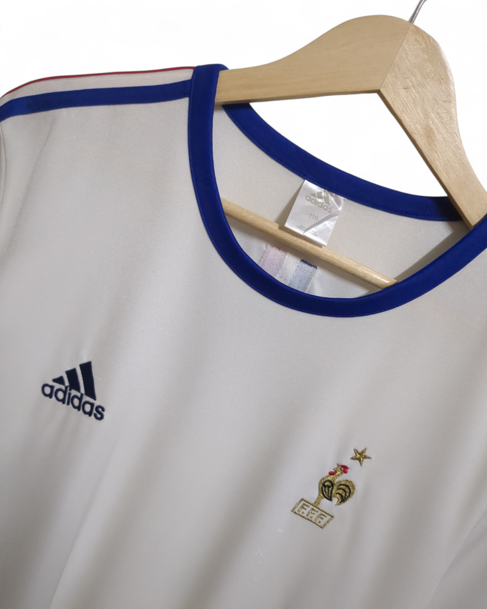2003-04 Adidas France Training Shirt - (L)