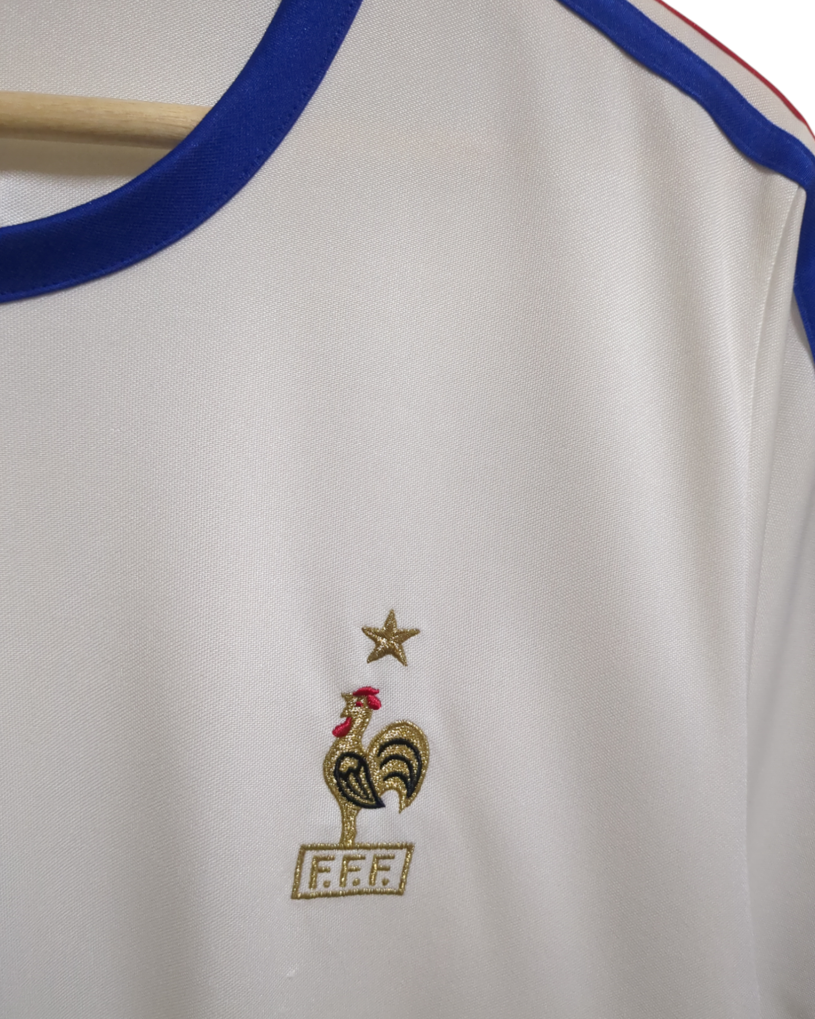 2003-04 Adidas France Training Shirt - (L)