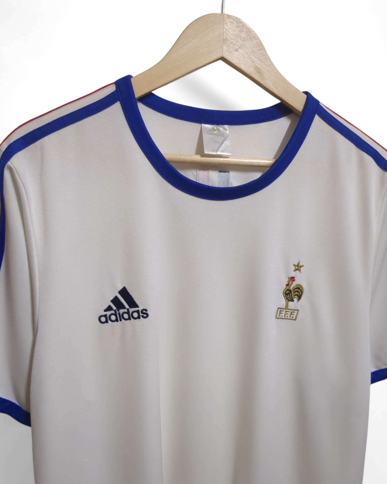 2003-04 Adidas France Training Shirt - (L)