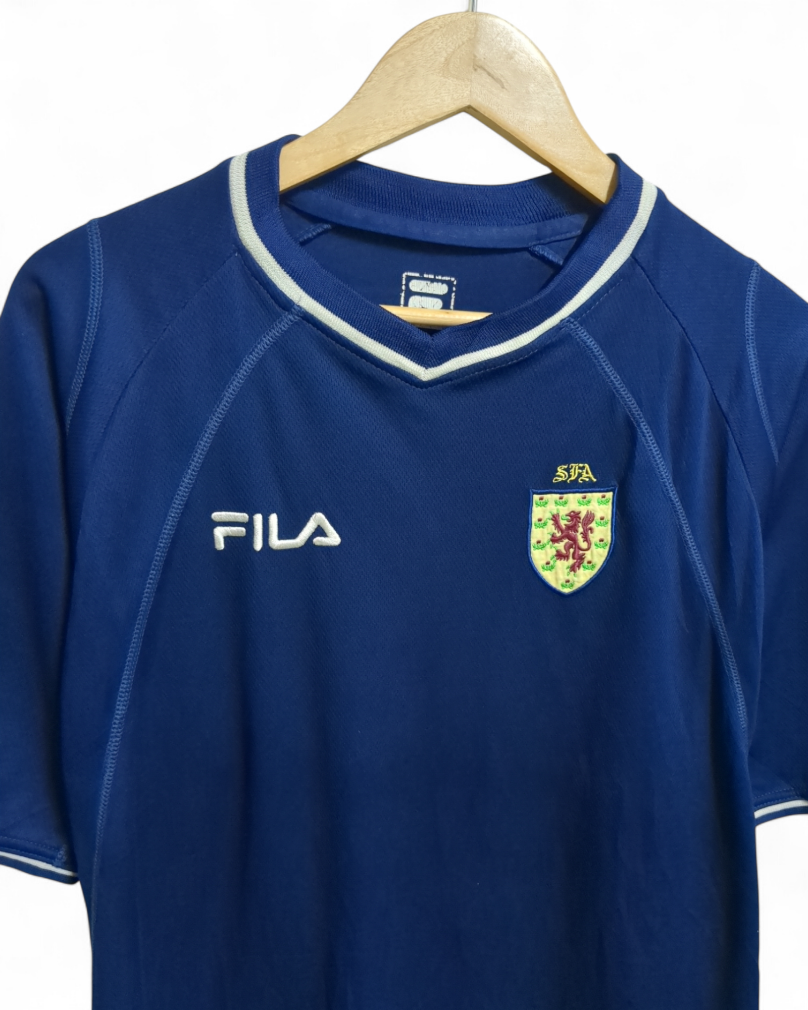 2000-02 Fila Scotland Home Shirt - (L)