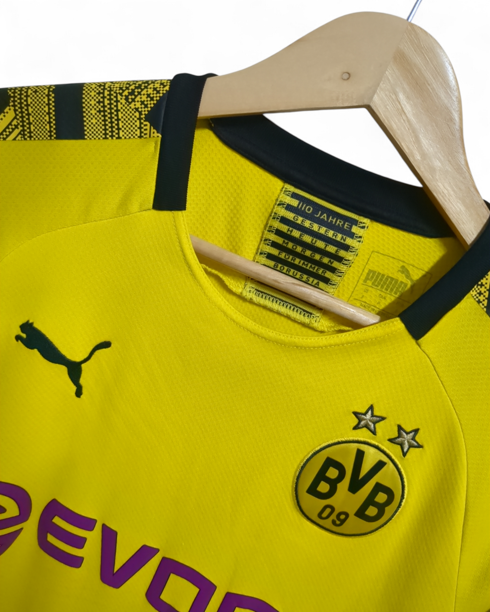 2019-20 Puma Borussia Dortmund Home Shirt - (S)