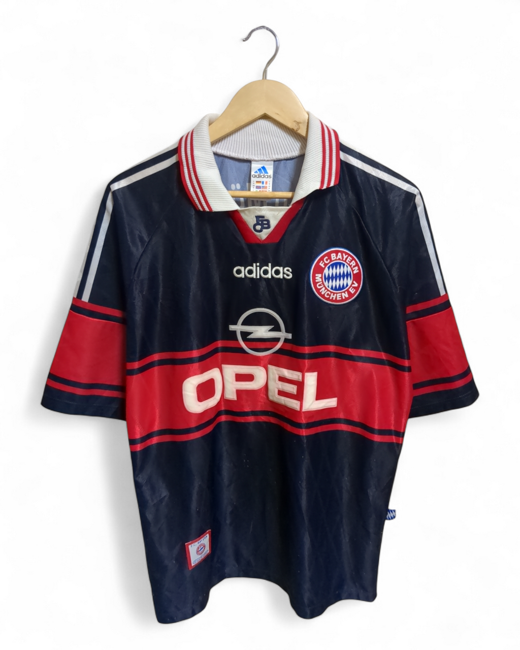 1997-99 Adidas Bayern Munich Home Shirt - (M)