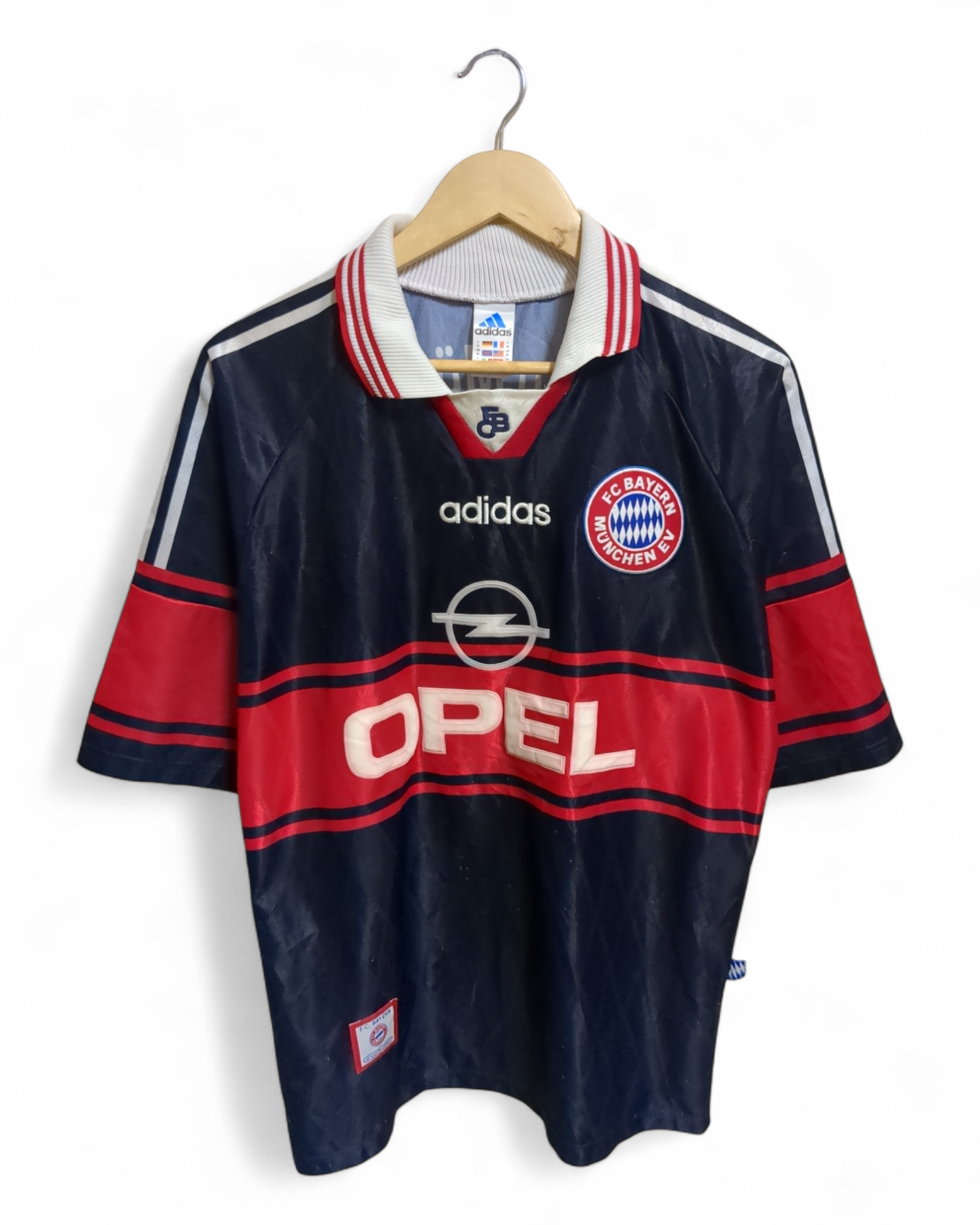 1997-99 Adidas Bayern Munich Home Shirt - (M)