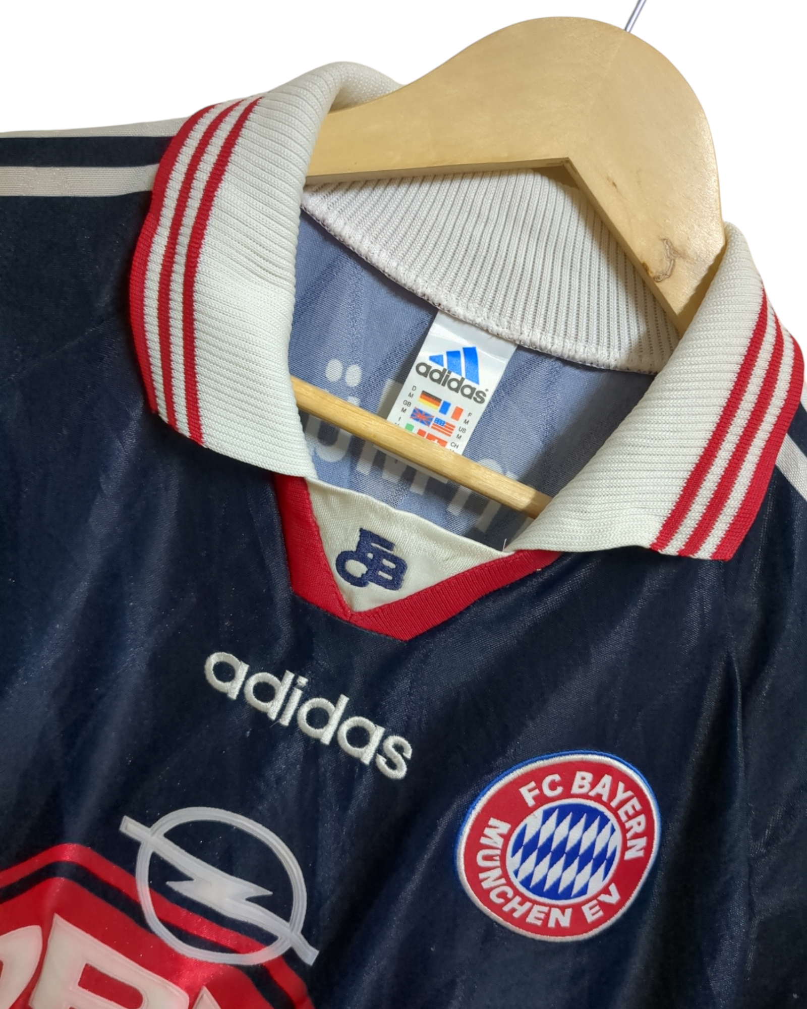 1997-99 Adidas Bayern Munich Home Shirt - (M)