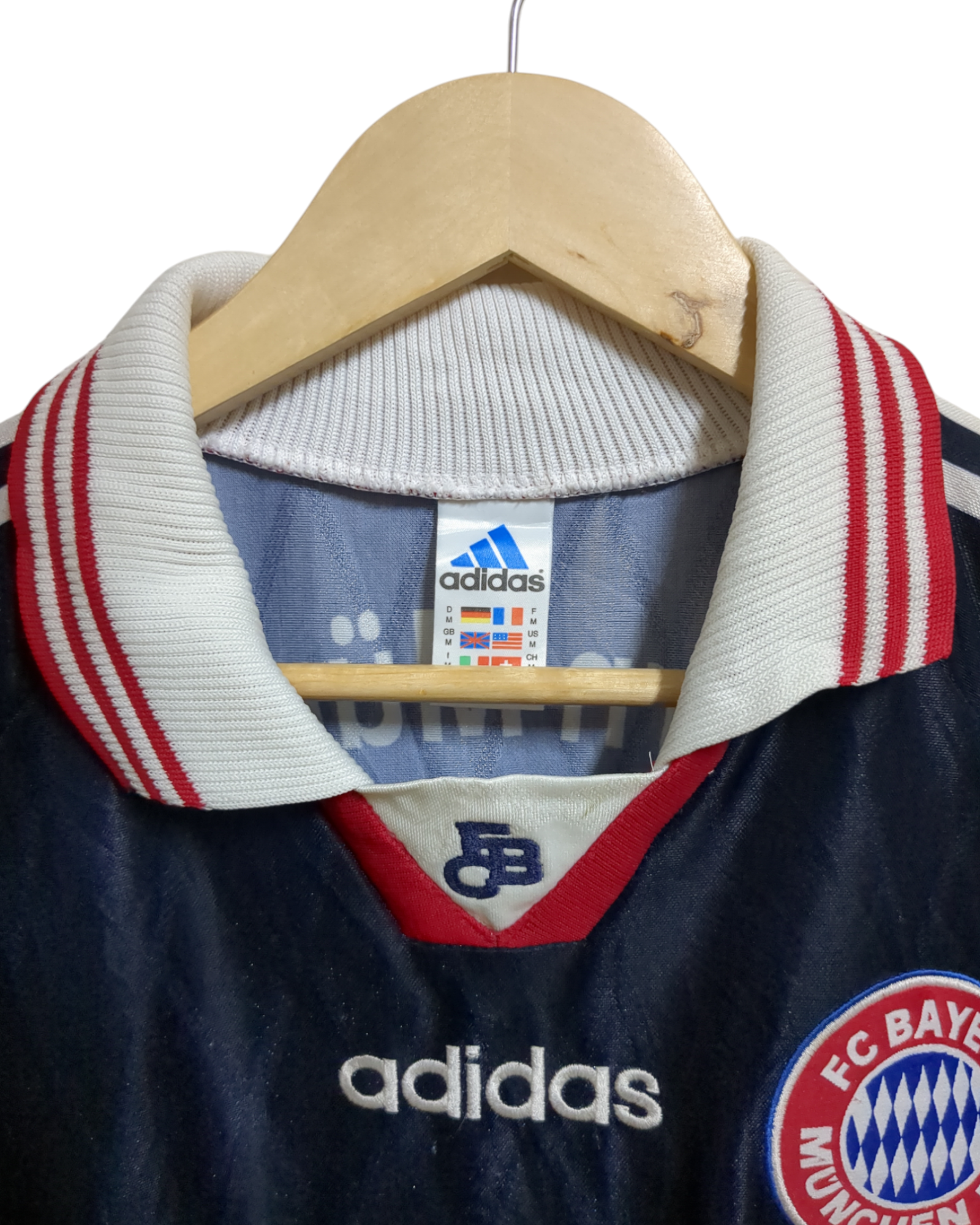 1997-99 Adidas Bayern Munich Home Shirt - (M)