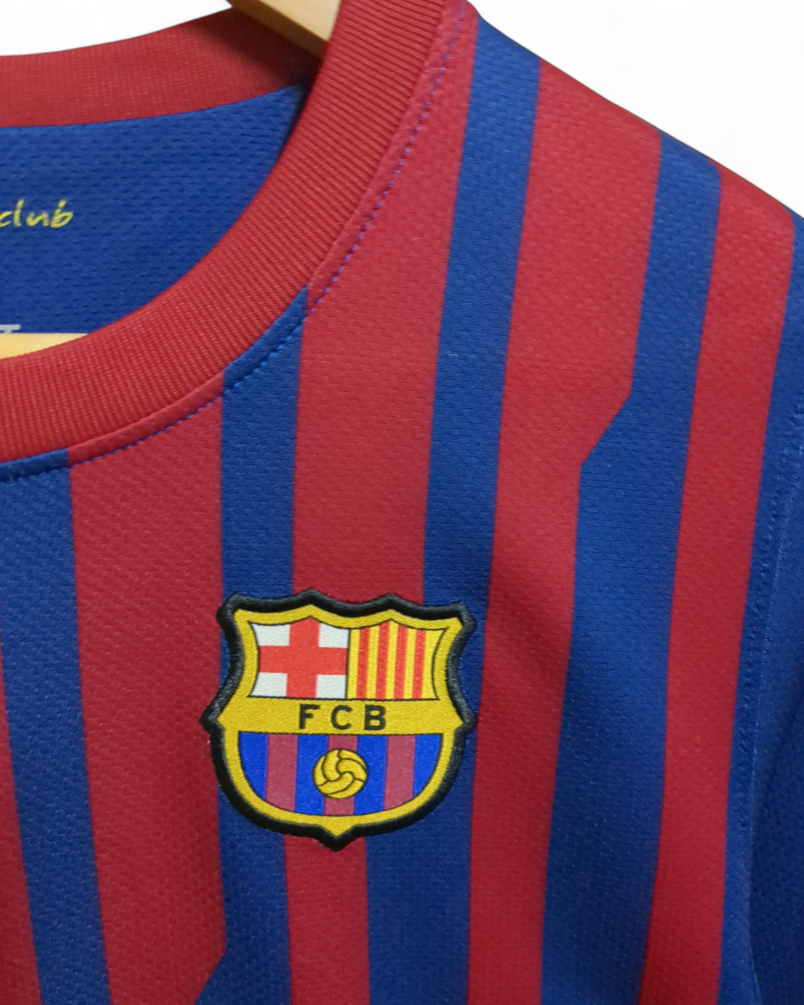 2011-12 Nike Barcelona Home Shirt - (S)