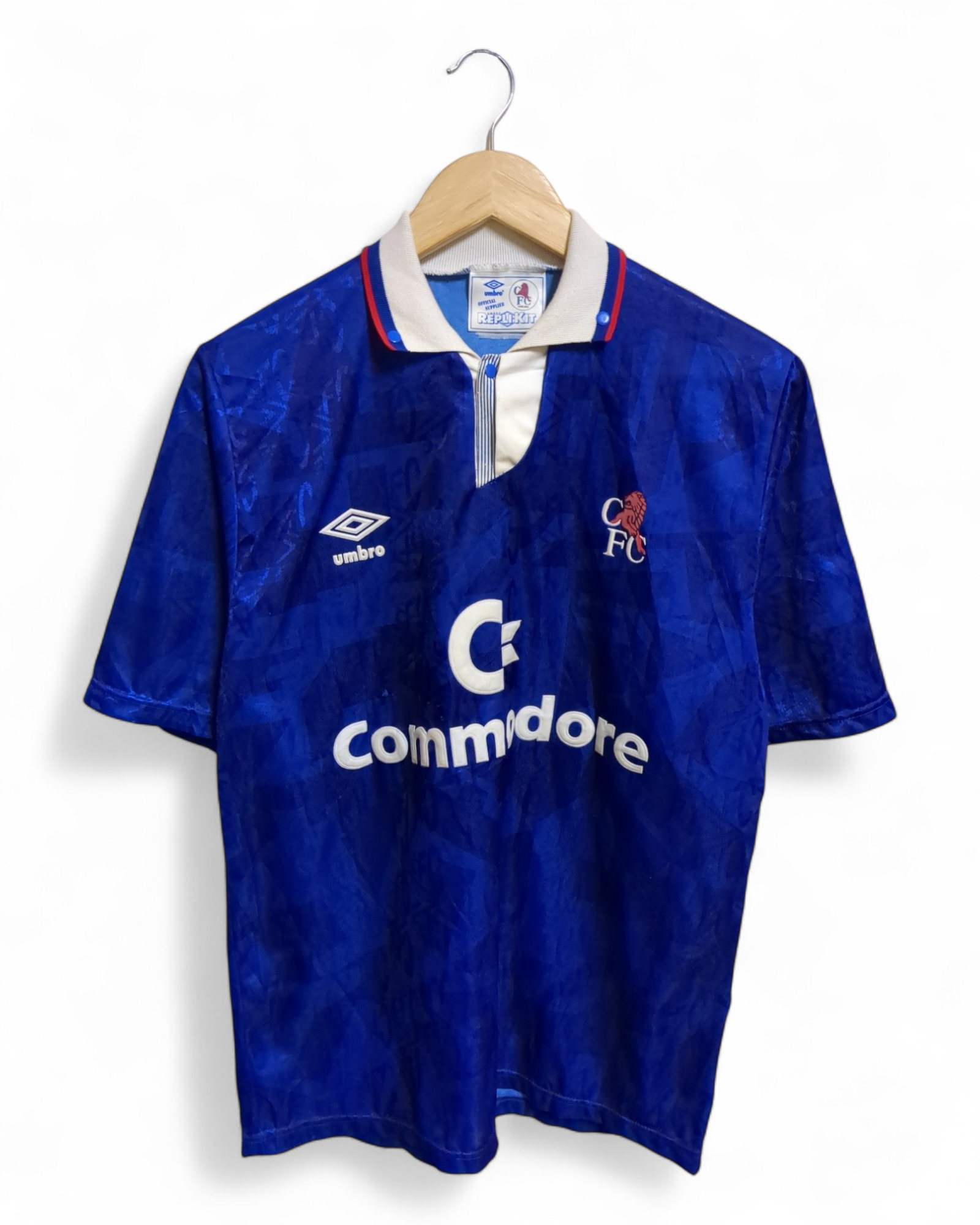 1991-93 Umbro Chelsea Home Shirt - (M)